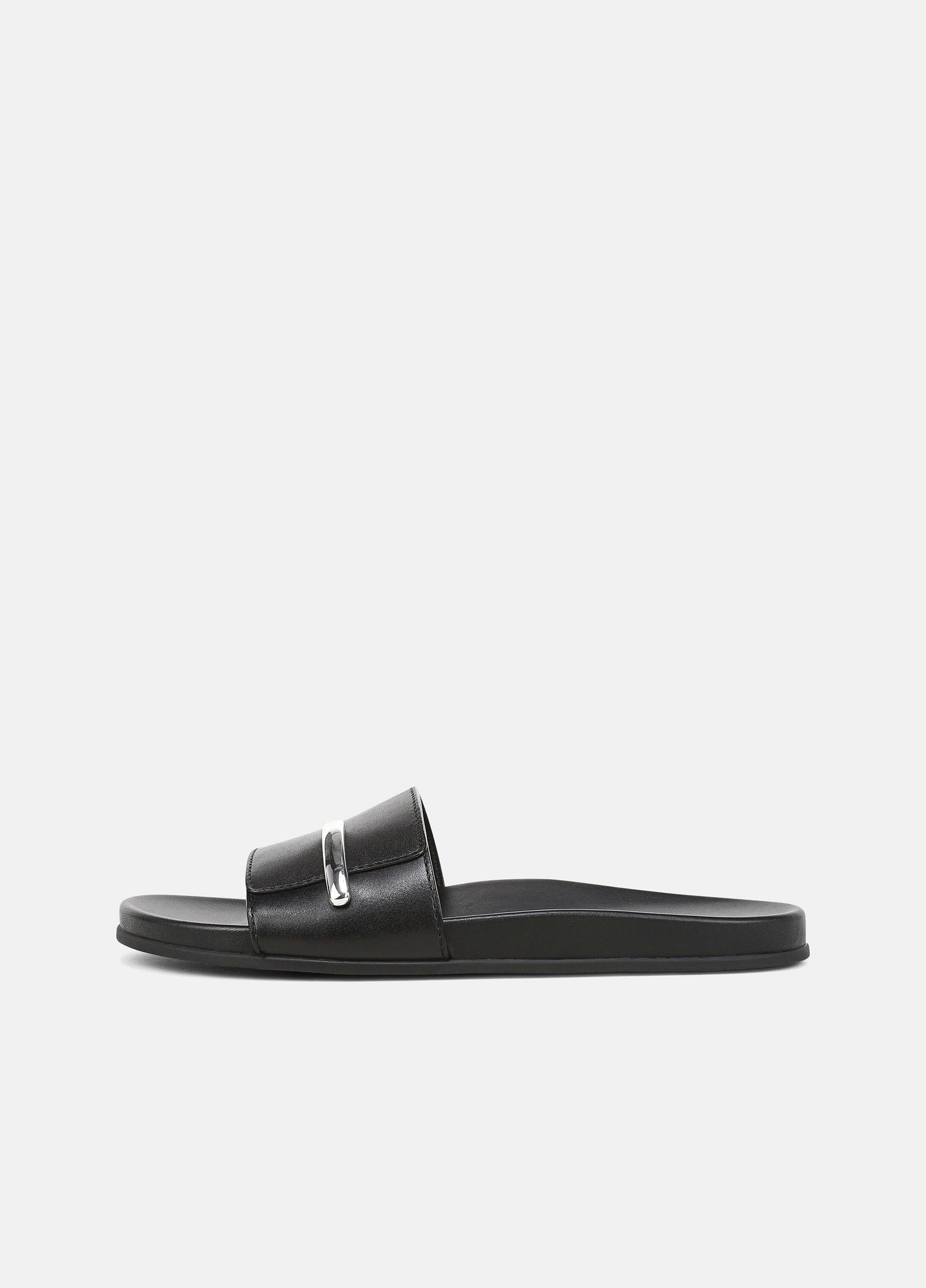 Sadie Leather Slide Sandal image number 0