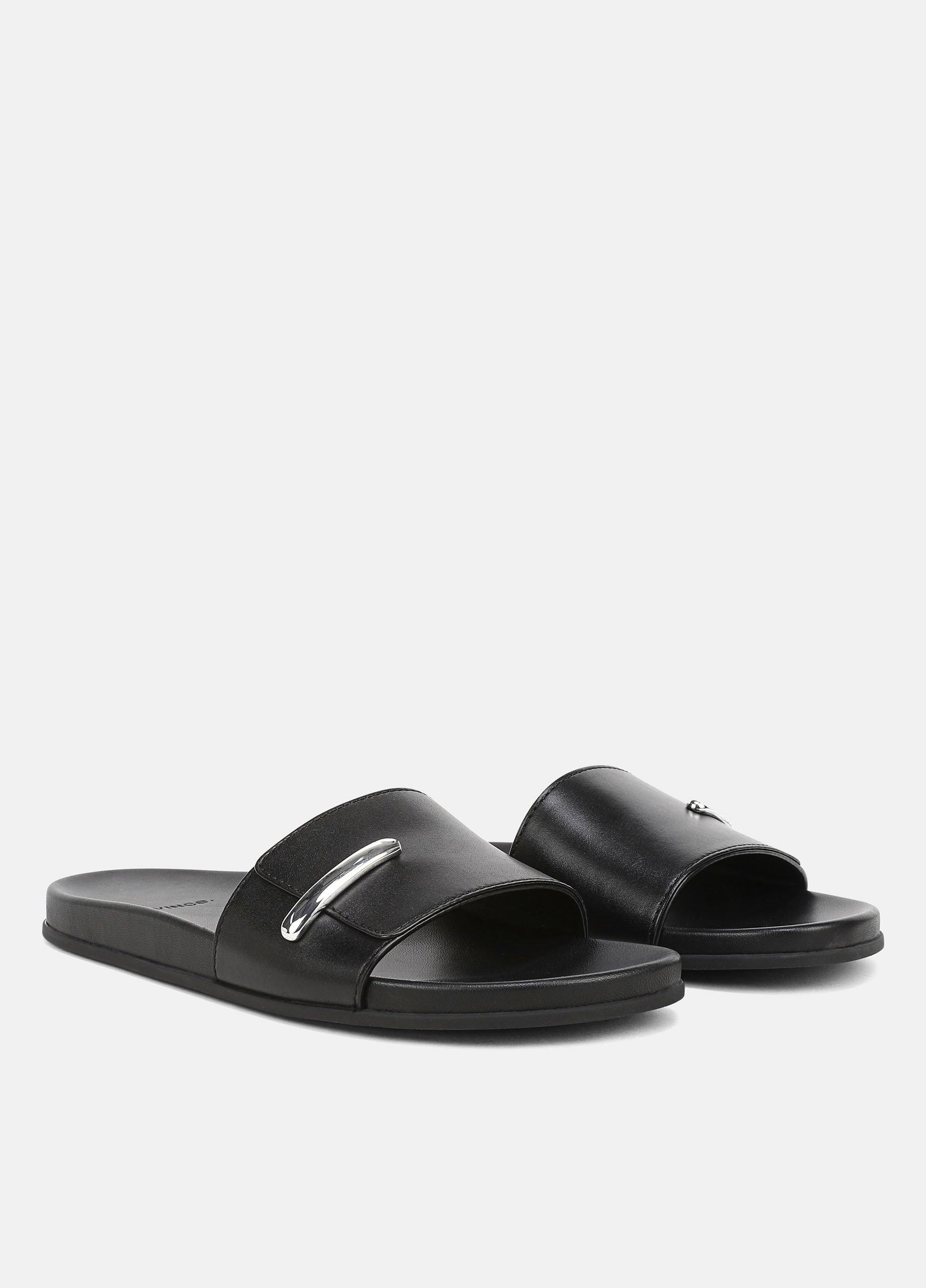 Sadie Leather Slide Sandal image number 1