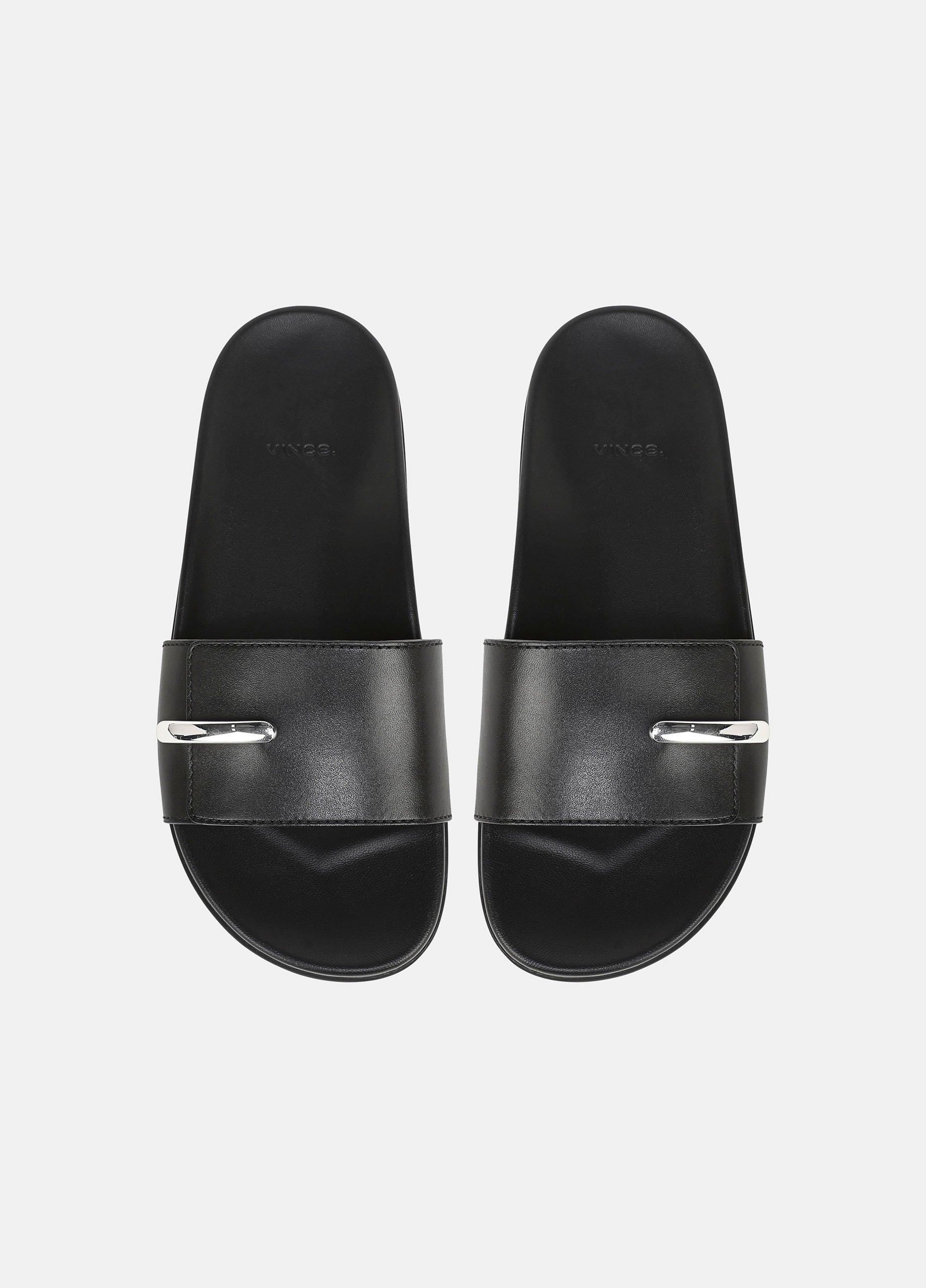 Sadie Leather Slide Sandal image number 3