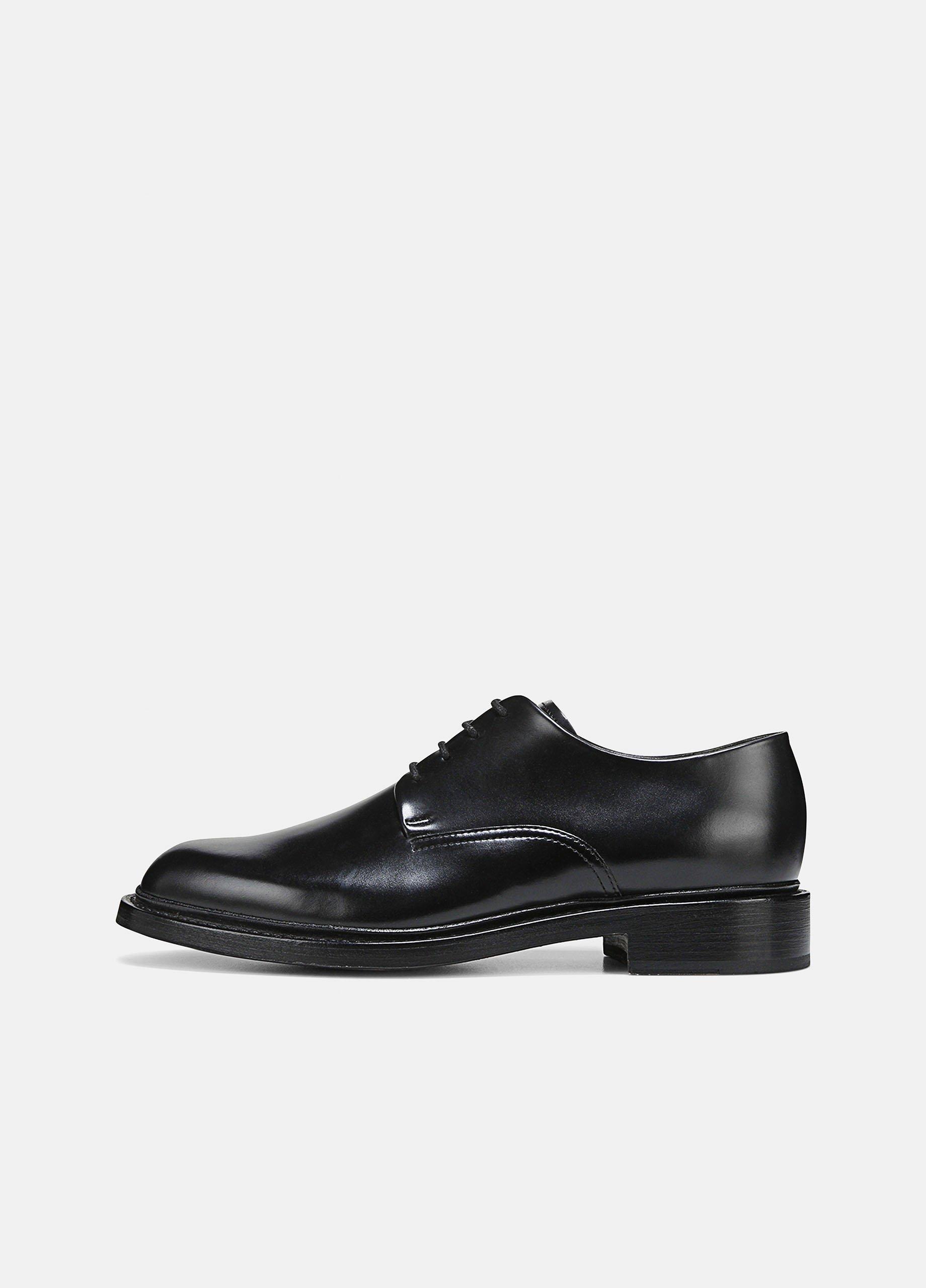 Men's Davies Leather Oxford, Black, Size 11 Vince