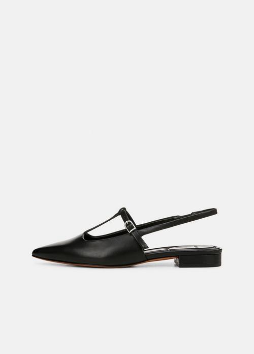 Iliana Leather Slingback Flat