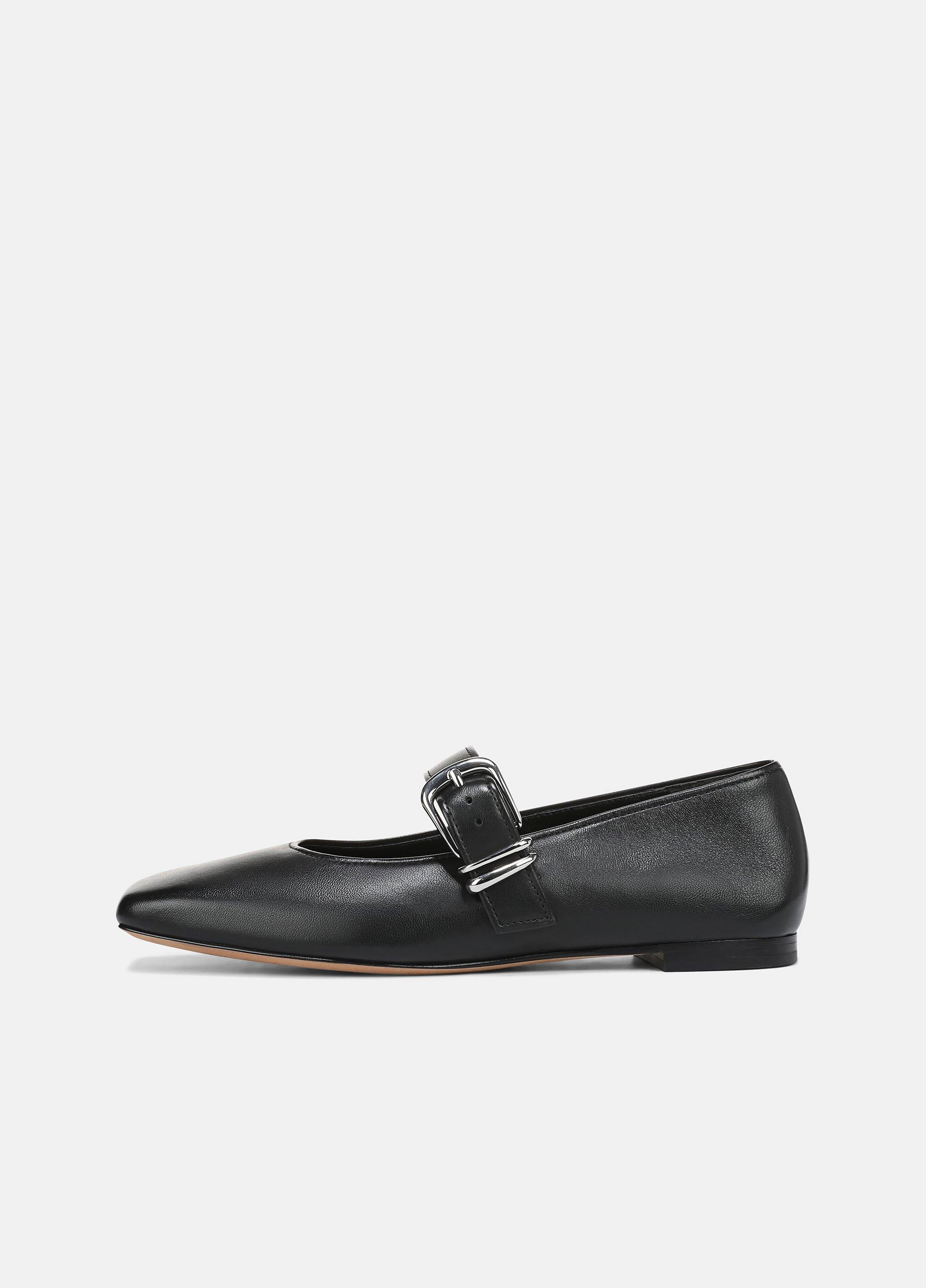 Daniela Leather Mary Jane Flat