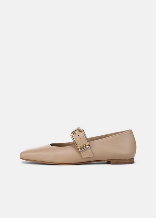 Daniela Leather Mary Jane Flat