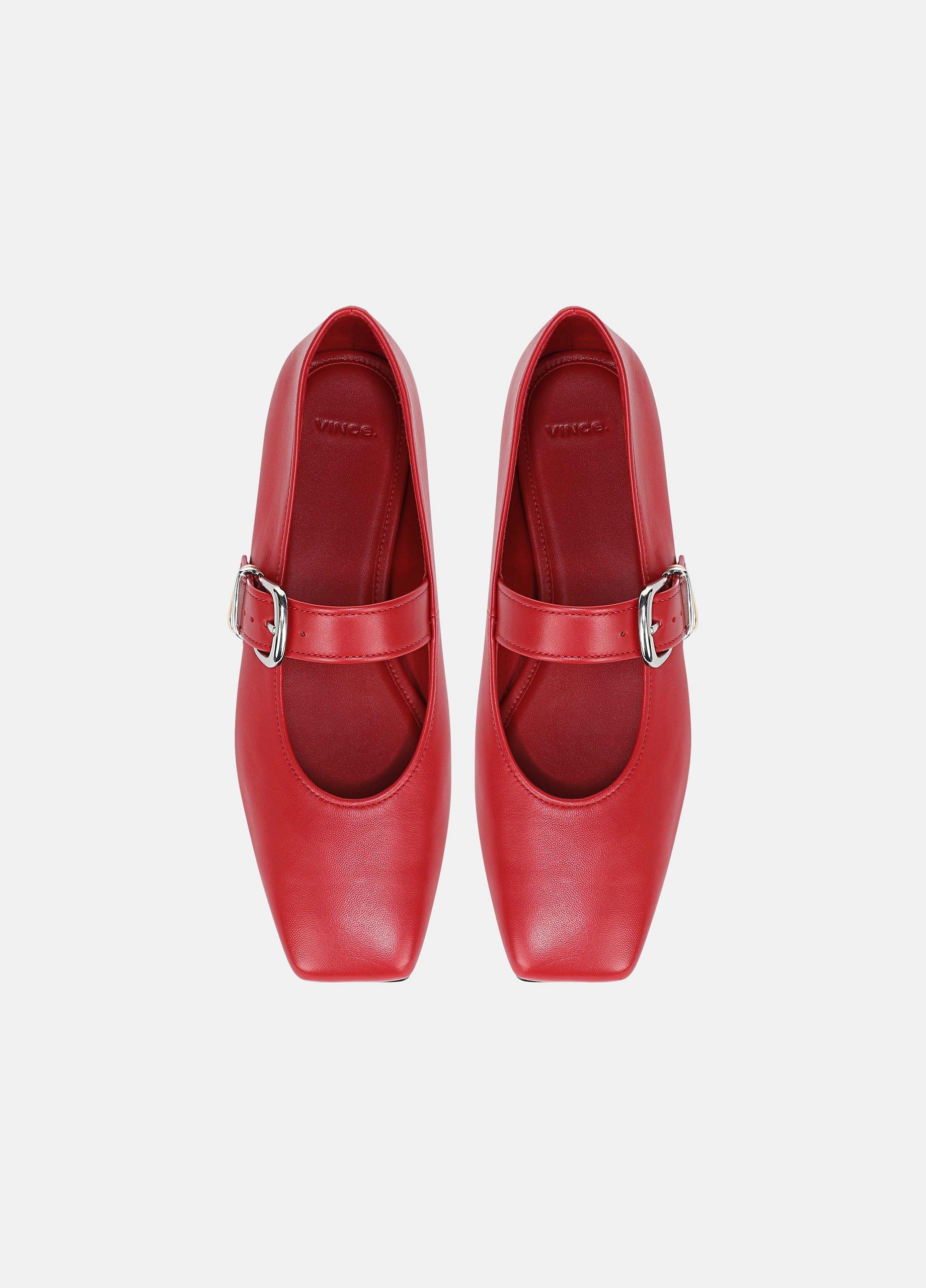 Daniela Leather Mary Jane Flat image number 3