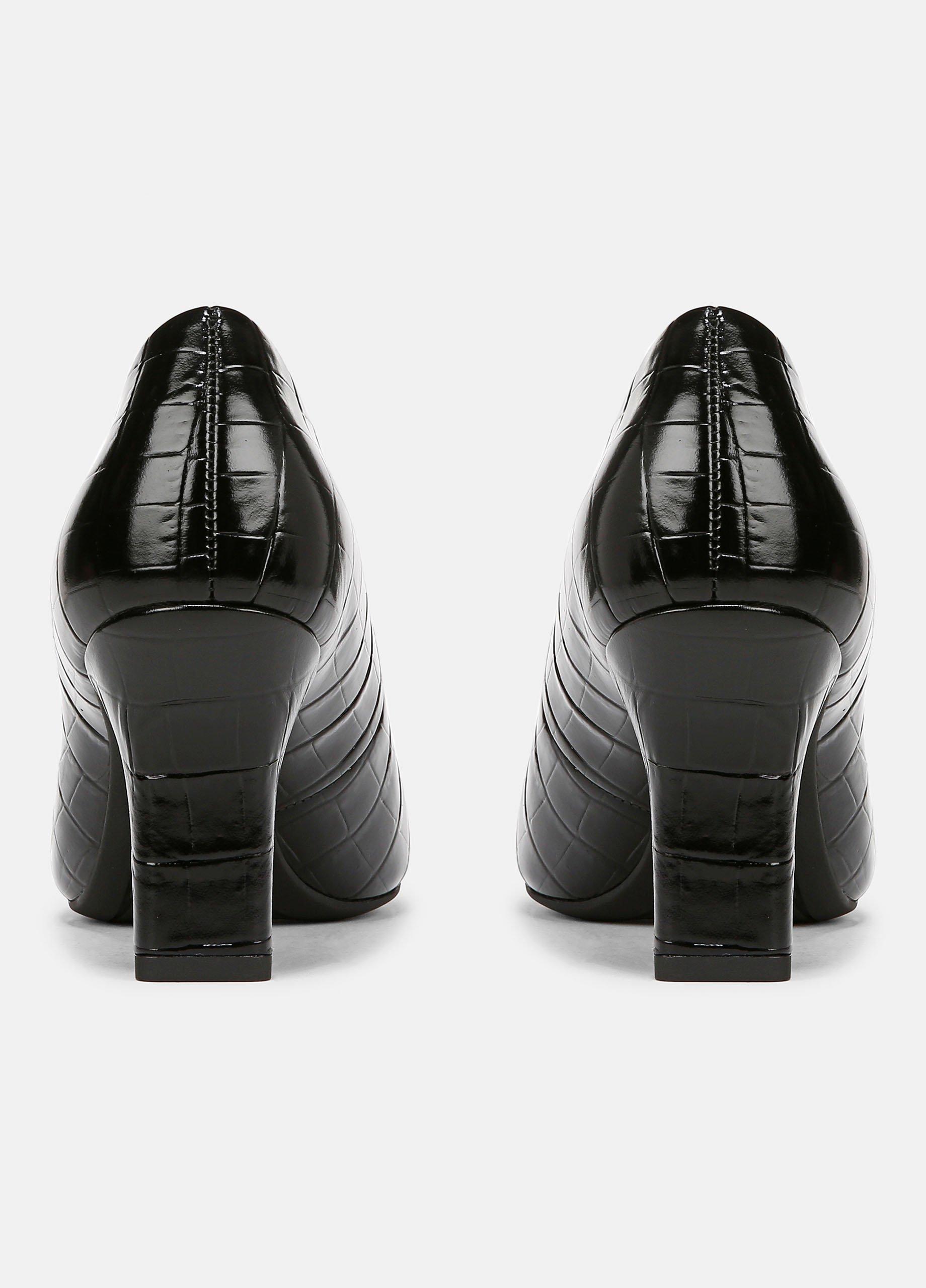 Diane Croc-Embossed Leather Pump image number 2