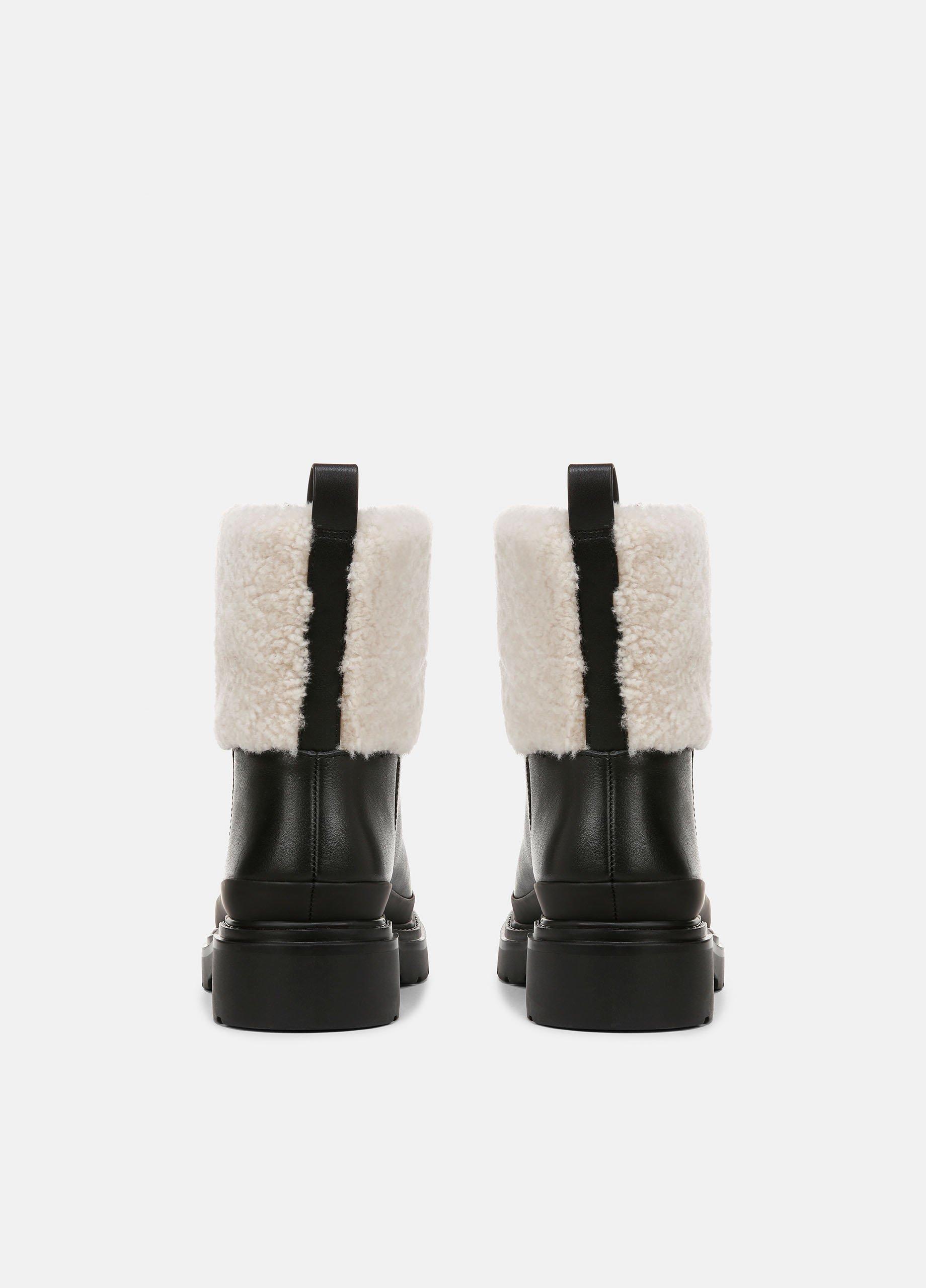 ミドルブーツ IONSEOUL Faye suede fleece winter boots 4FM136 IONSEOUL Faye suede fleece winter boots 4FM136