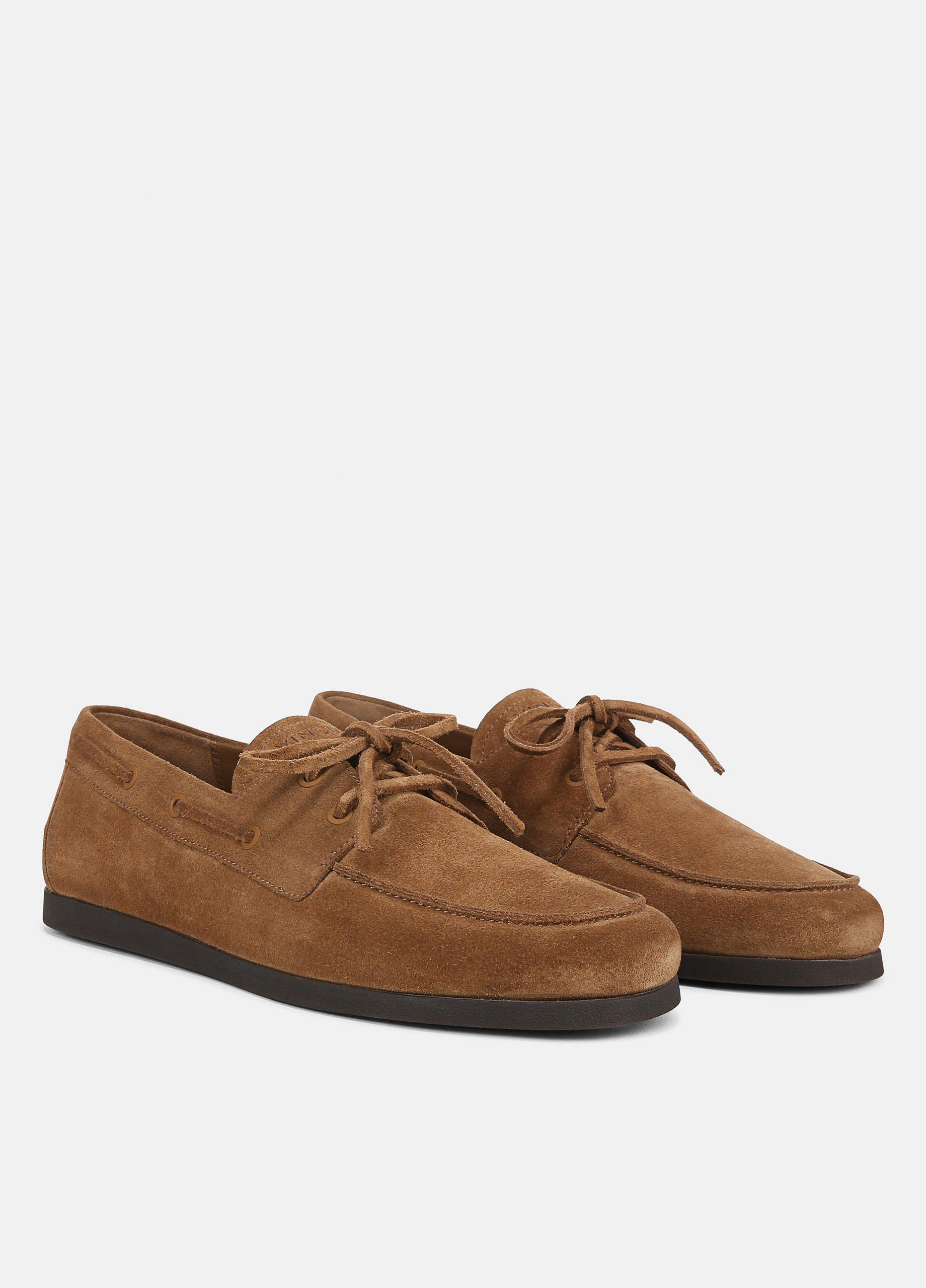 Marin Suede Lace-Up Loafer image number 1