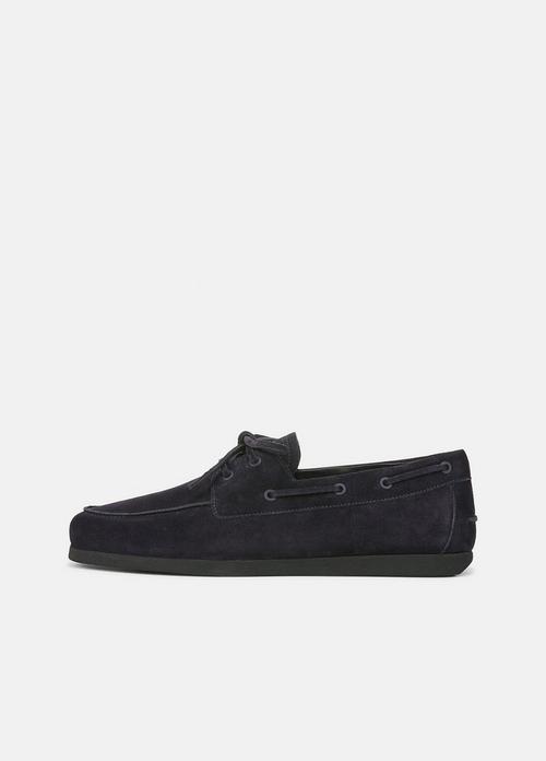 Marin Suede Lace-Up Loafer