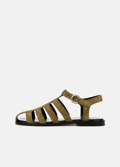 Melina Suede Fisherman Sandal