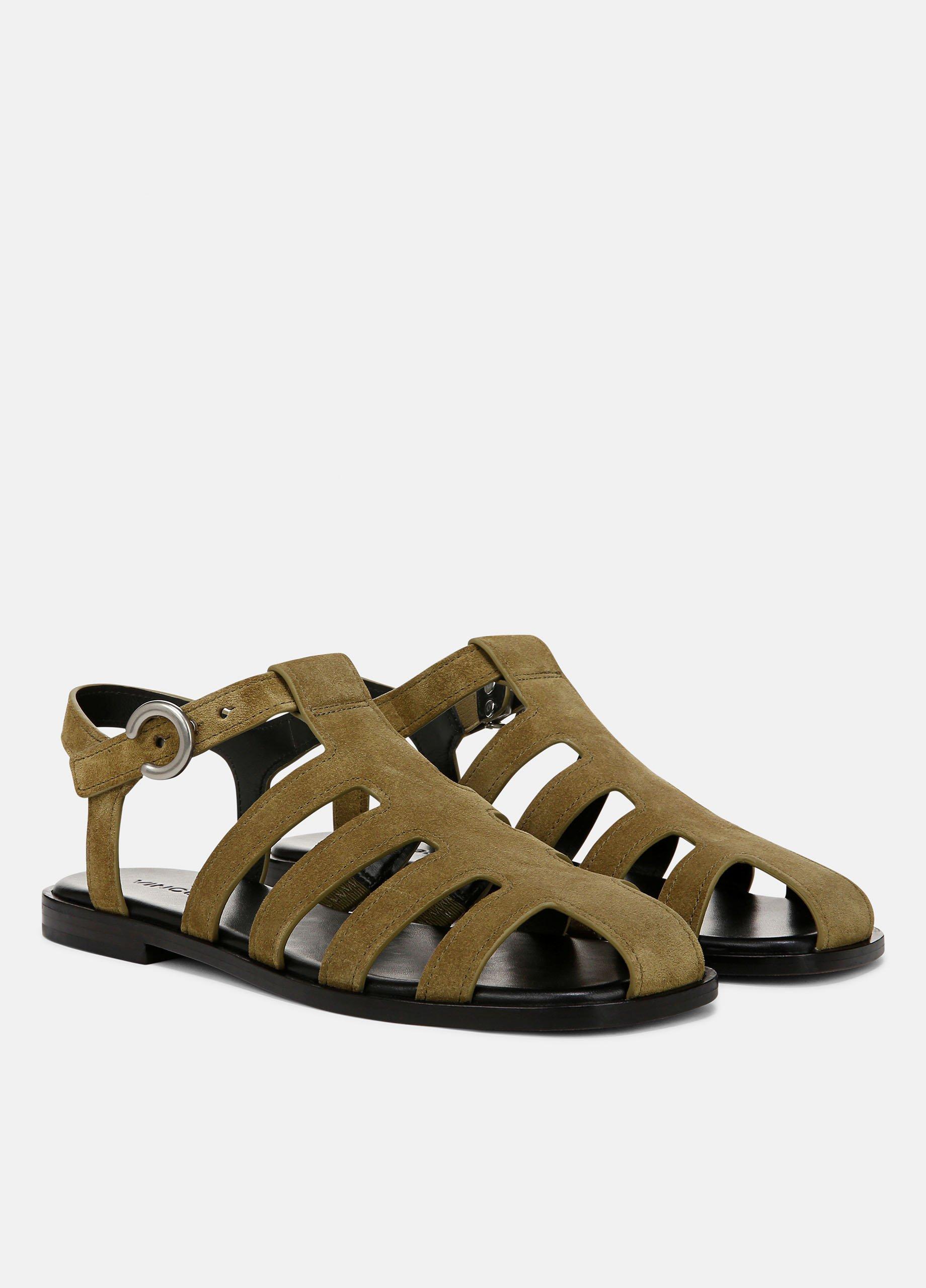 Melina Suede Fisherman Sandal image number 1