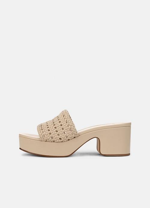 Margo Woven Leather Platform Sandal