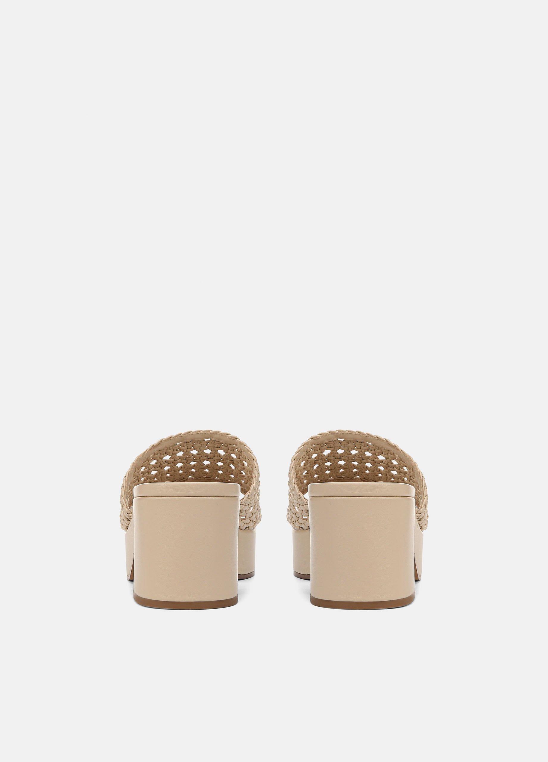 Margo Woven Leather Platform Sandal image number 2
