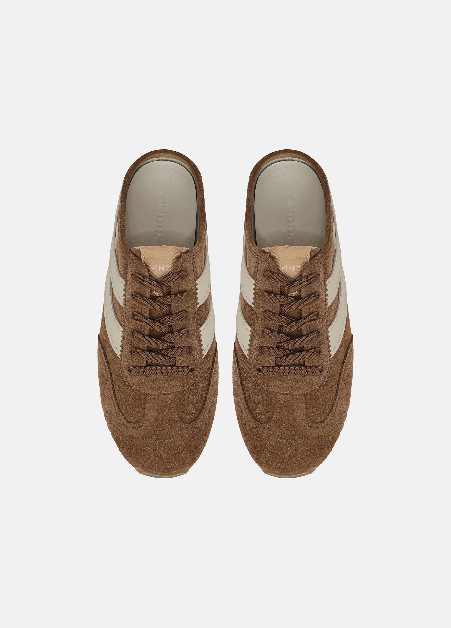 Oasis Suede & Leather Runner Mule in Sneakers | Vince