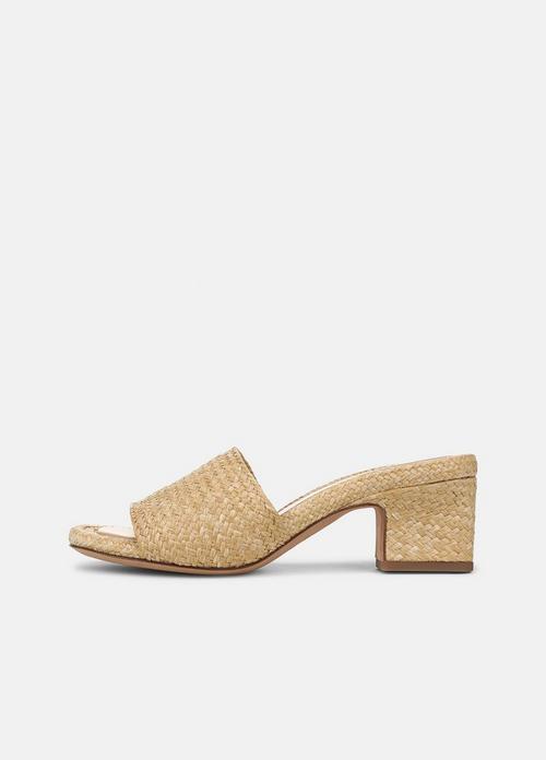 Ariana Raffia Heeled Sandal