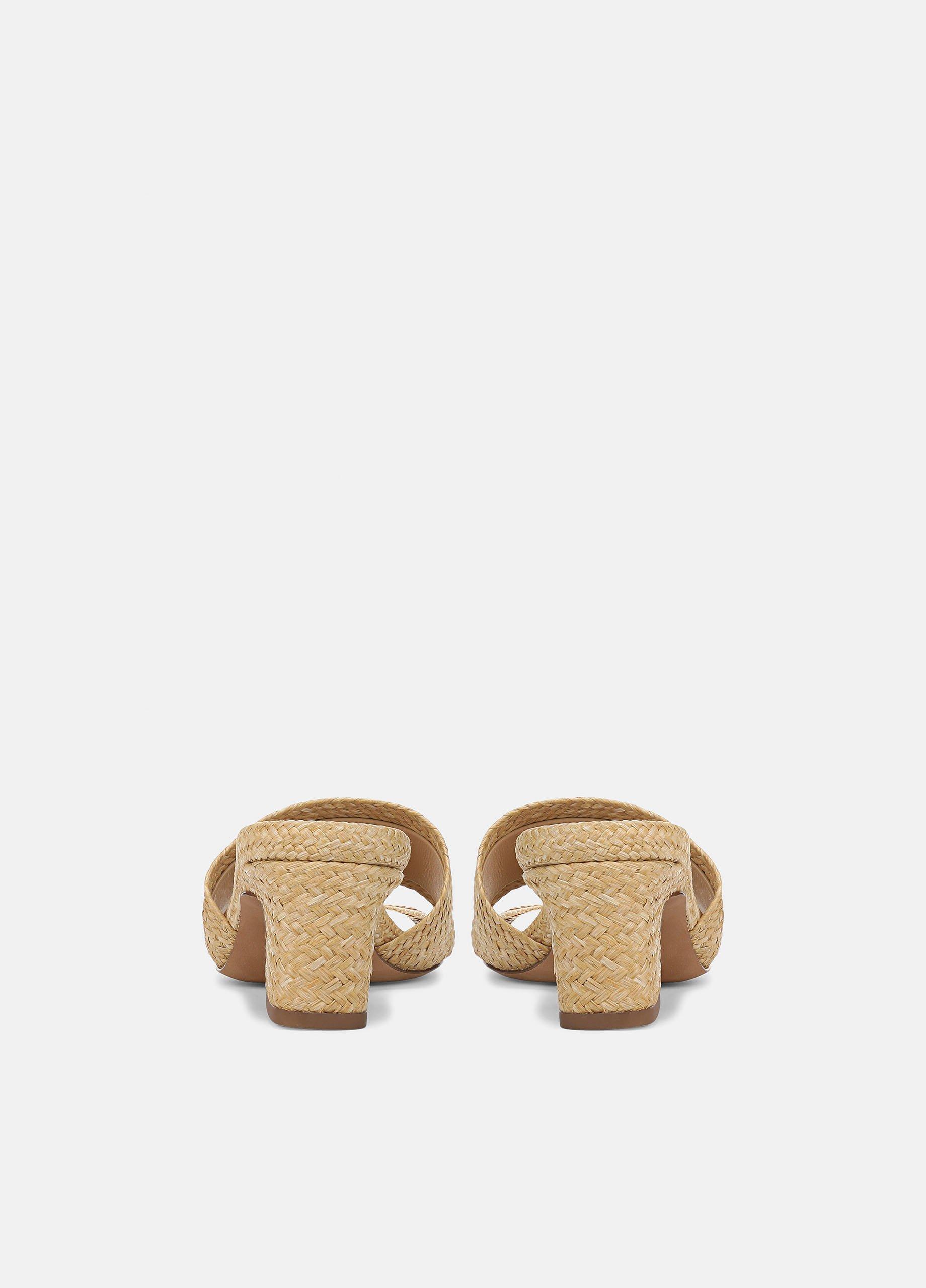 Ariana Raffia Heeled Sandal image number 2