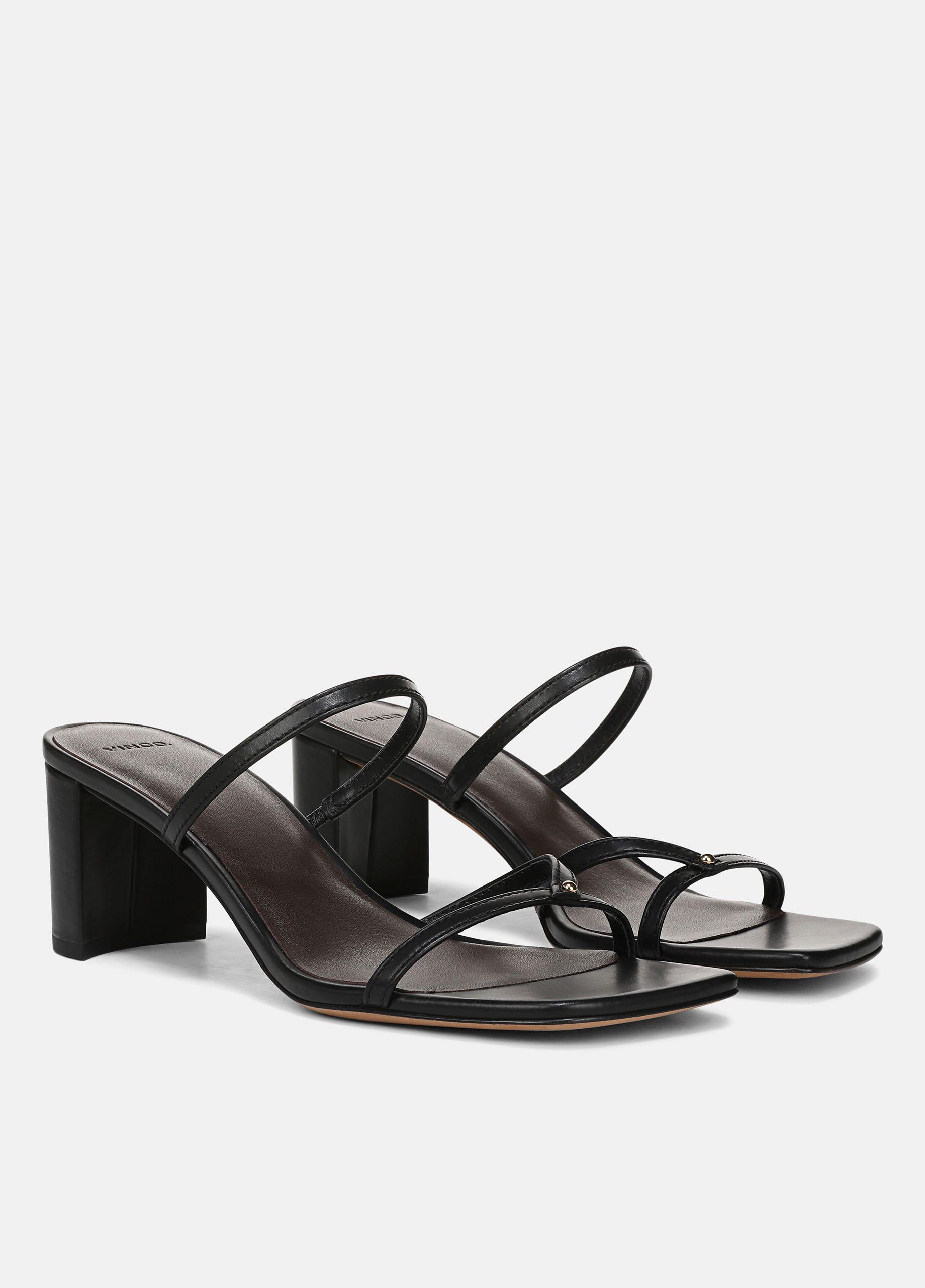 Ona Leather Heeled Sandal image number 1