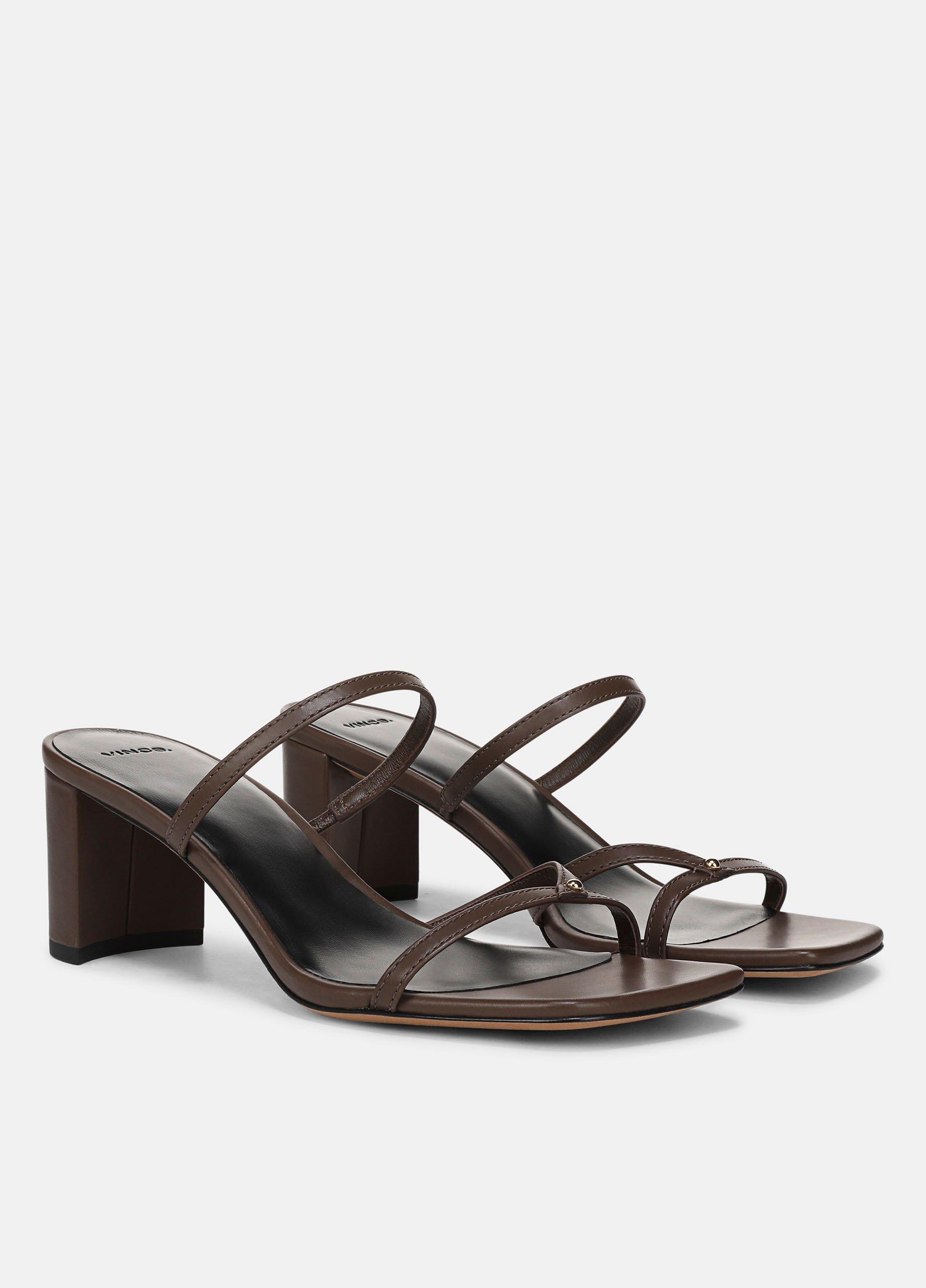 Ona Leather Heeled Sandal image number 1