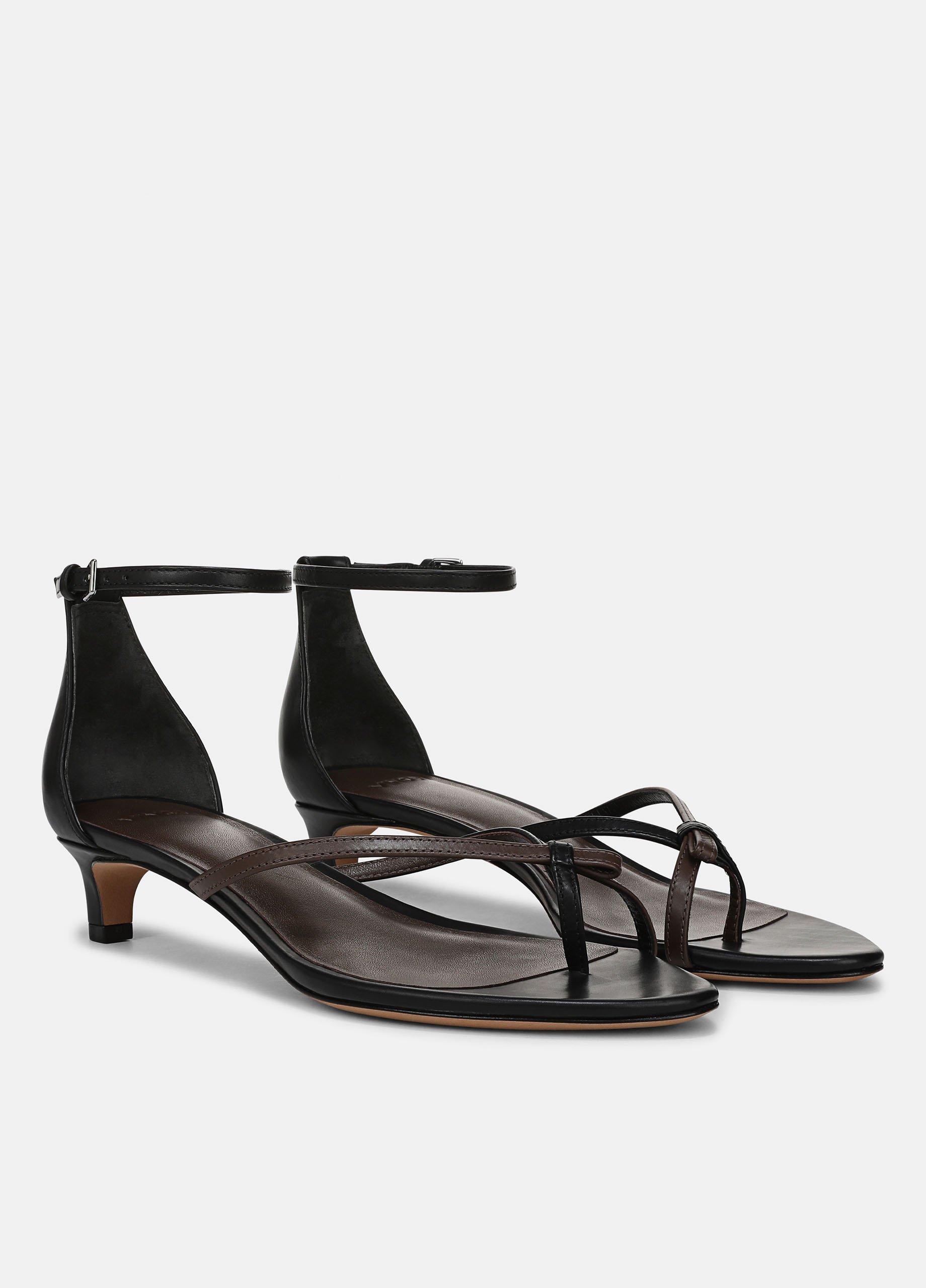 Siri Leather Heeled Sandal image number 1