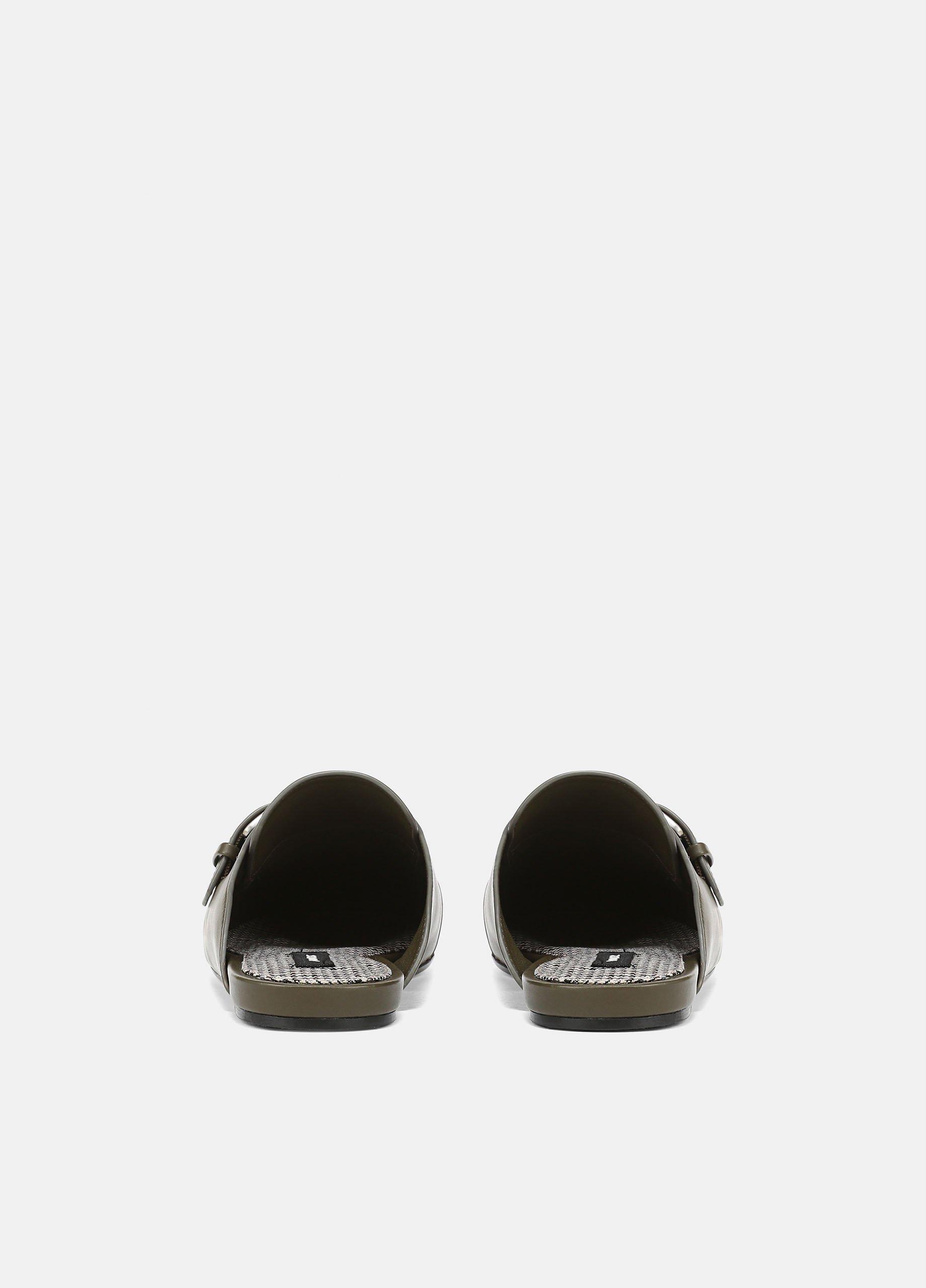 Minetta Leather Loafer Mule image number 2