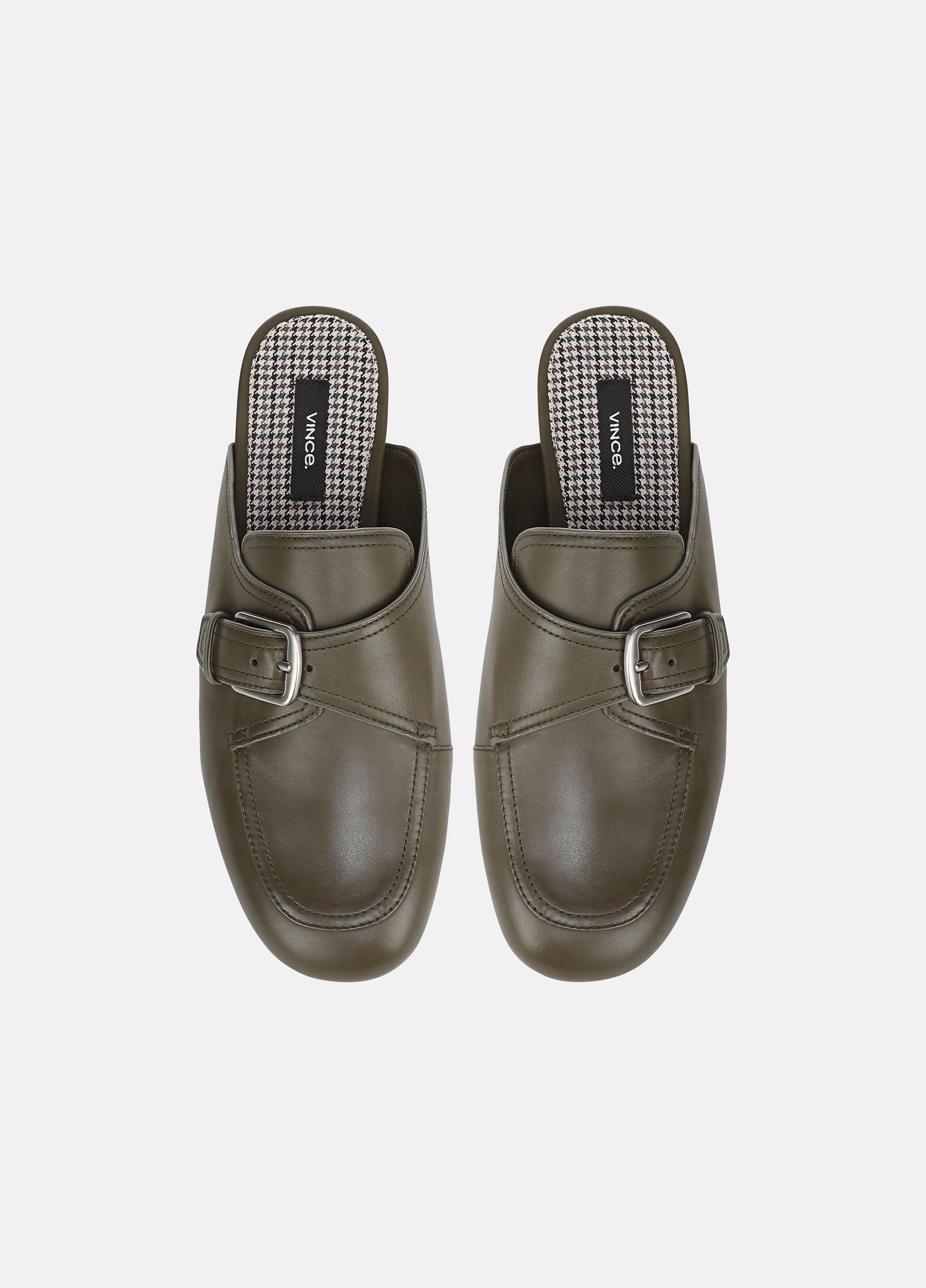 Minetta Leather Loafer Mule image number 3