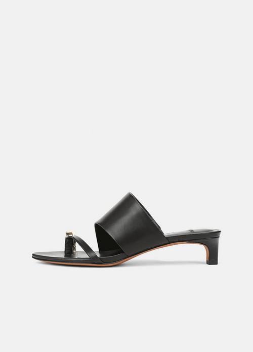 Suzie Leather Heeled Sandal