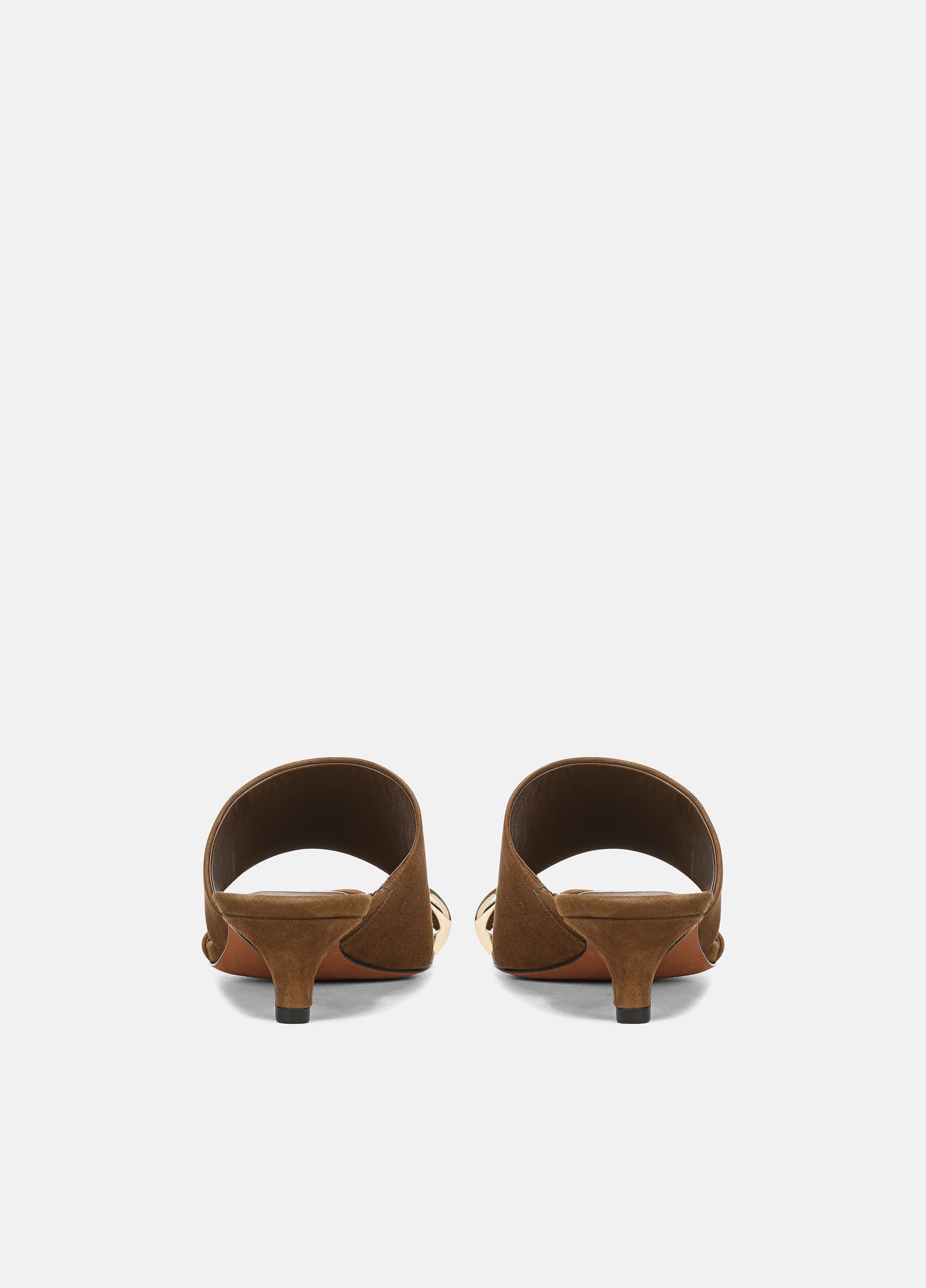 Suzie Suede Heeled Sandal image number 2