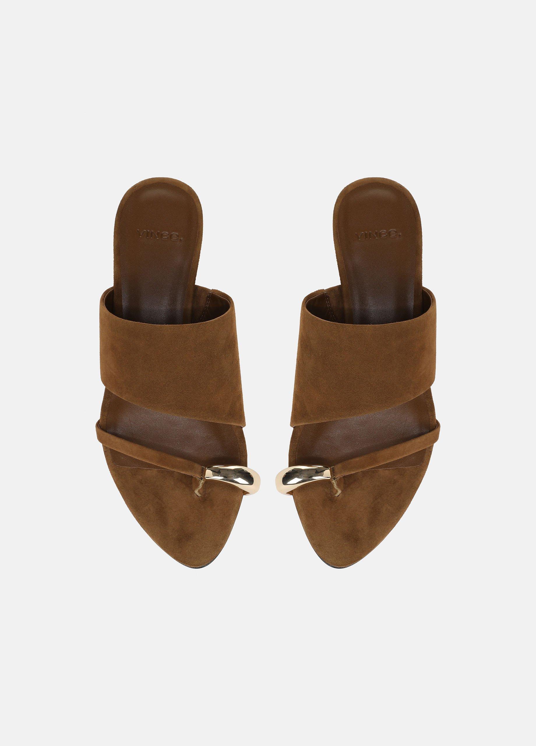 Suzie Suede Heeled Sandal image number 3