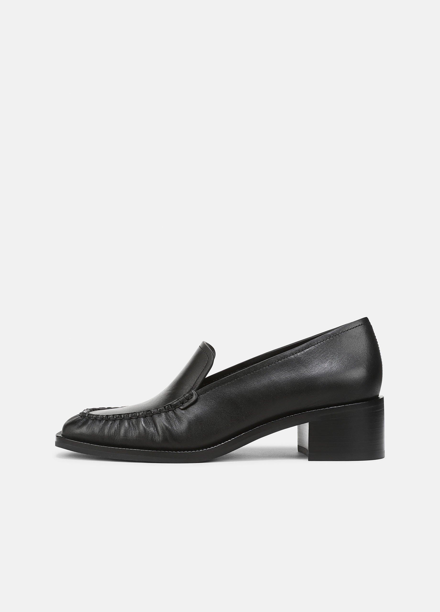 Larose Leather Heeled Loafer