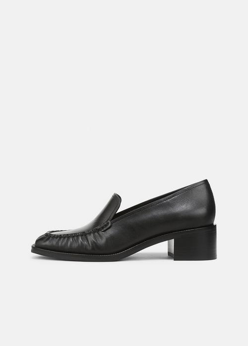Larose Leather Heeled Loafer