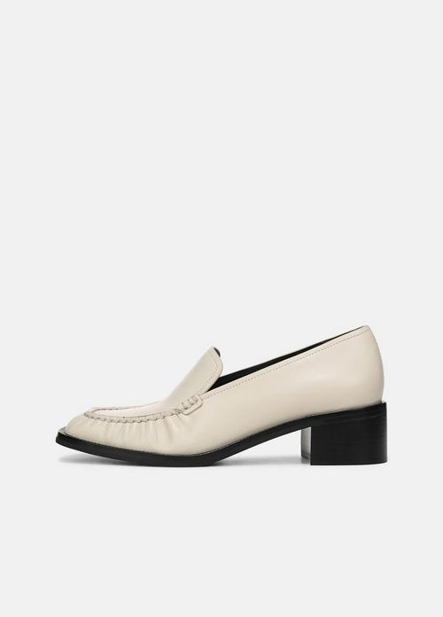 Larose Leather Heeled Loafer
