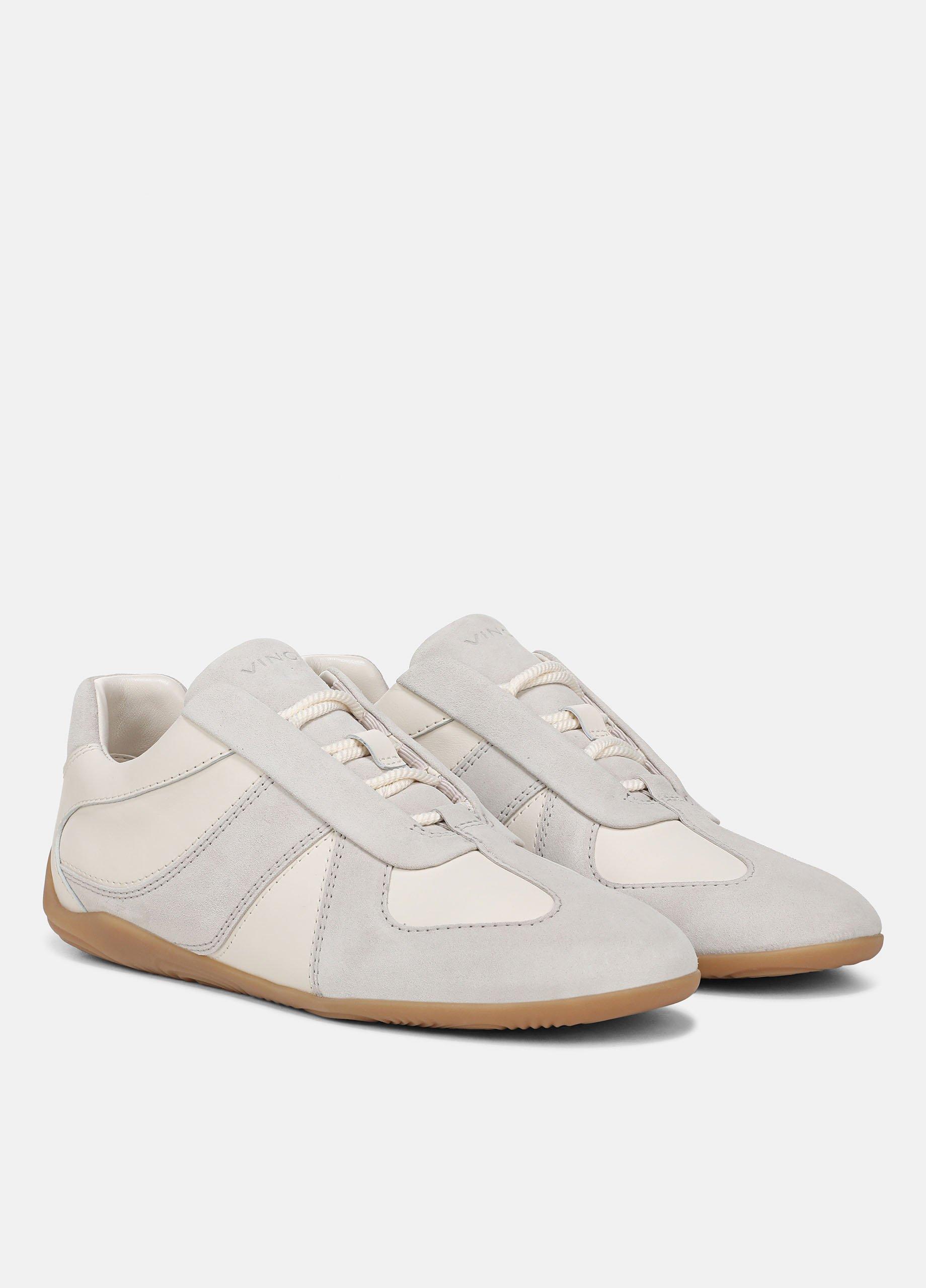 Solaris Leather & Suede Trainer image number 1