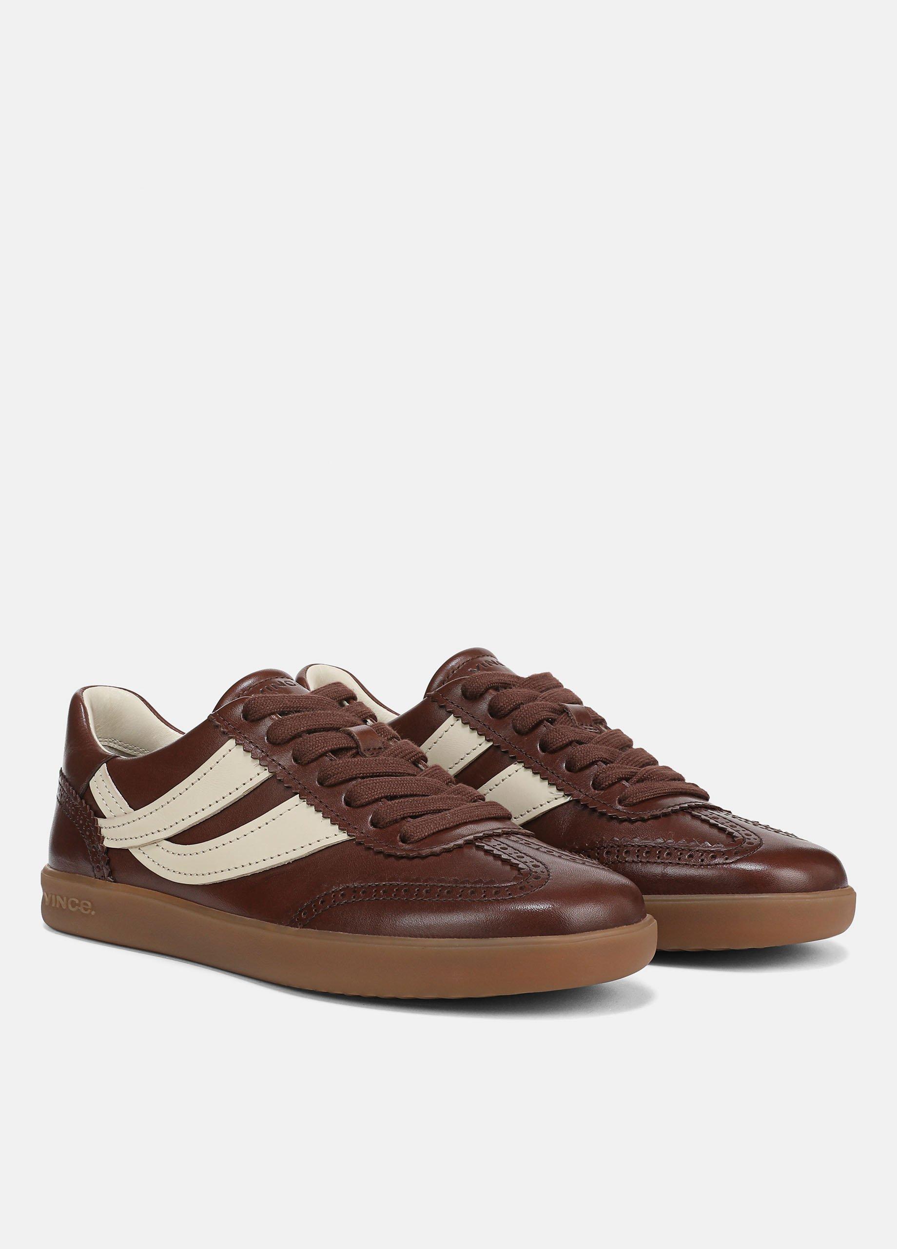 Oasis Brogue Leather Sneaker image number 1