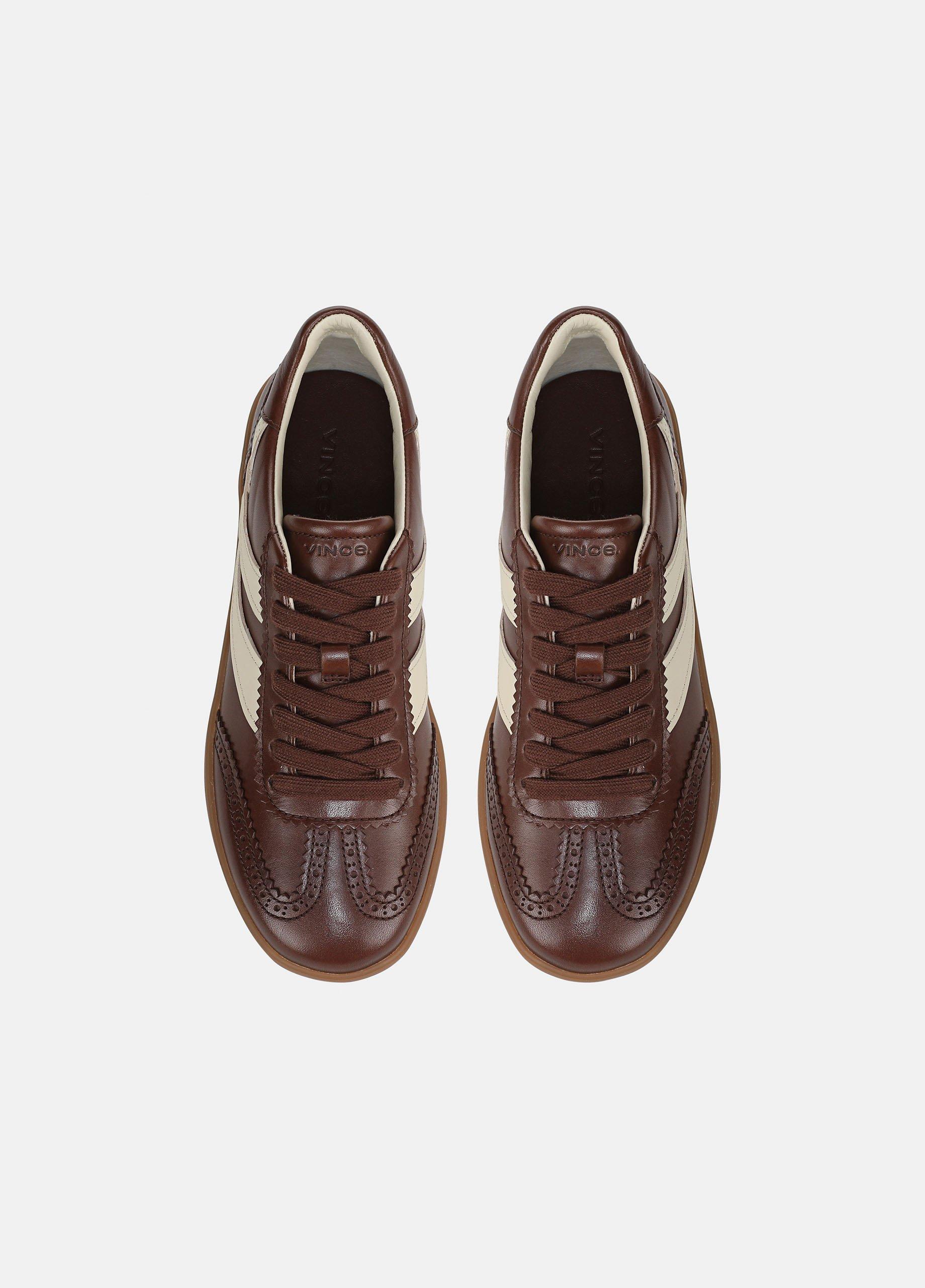 Oasis Brogue Leather Sneaker image number 3