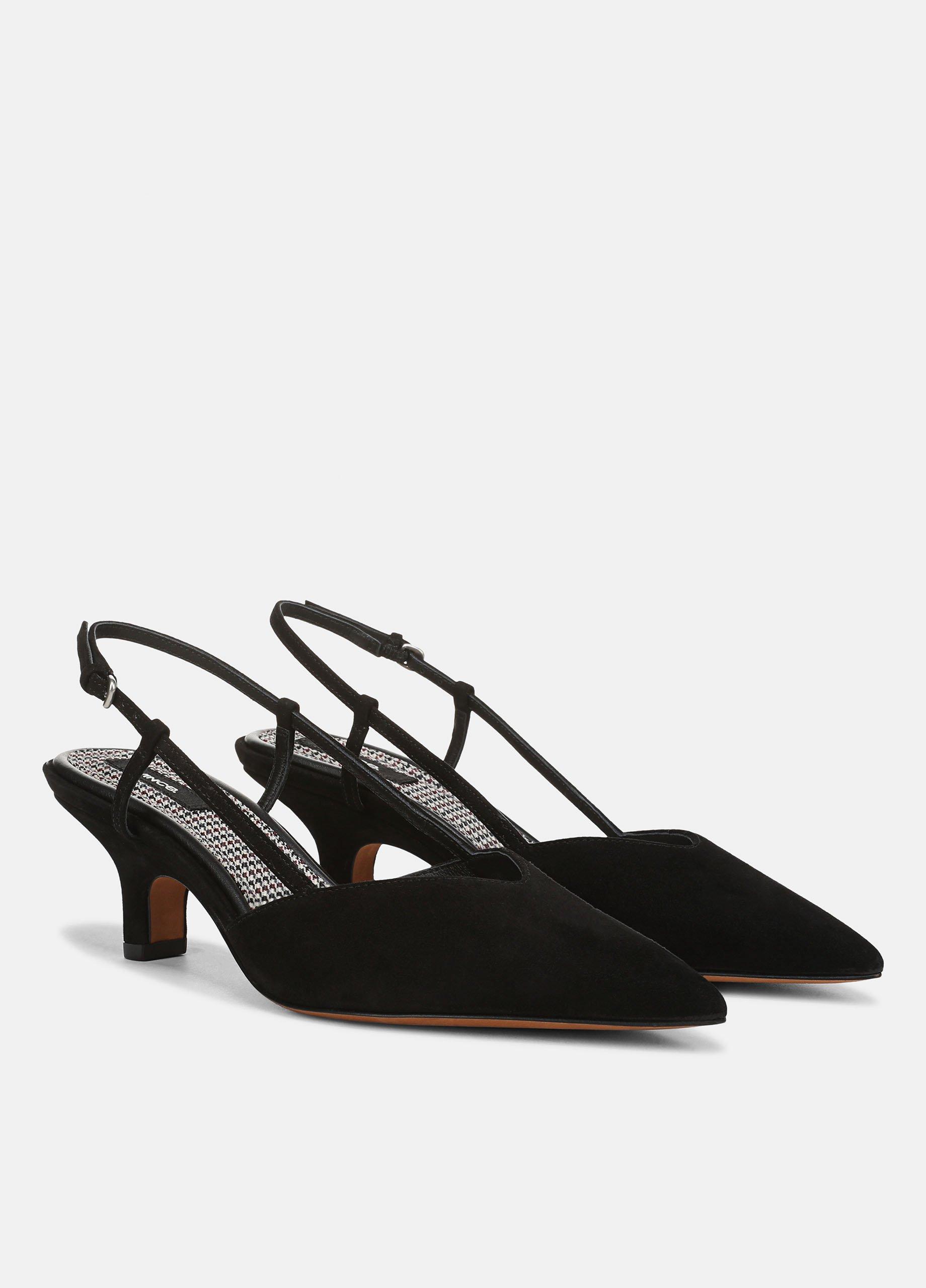 Levvy Suede Slingback Pump image number 1