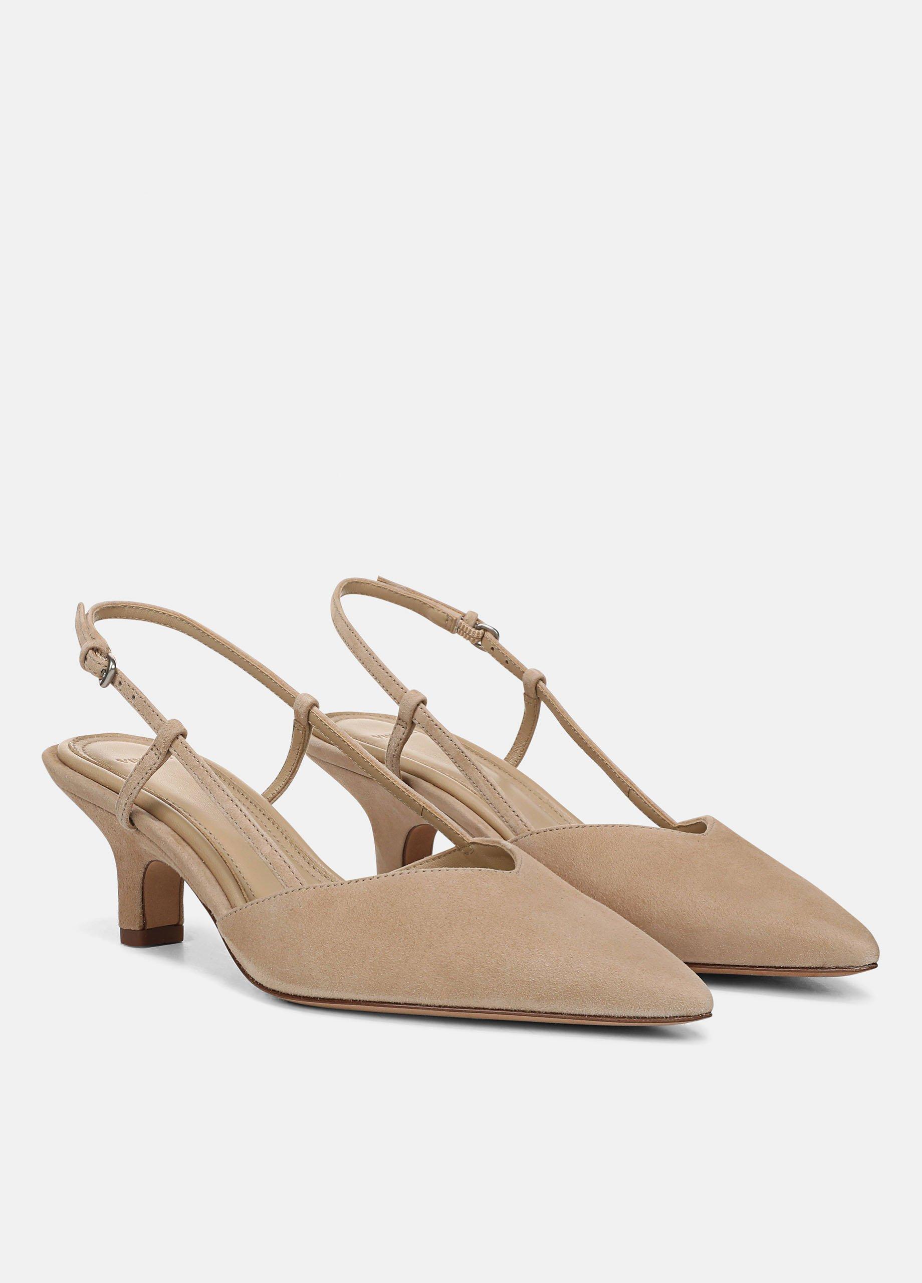 Levvy Suede Slingback Pump image number 1