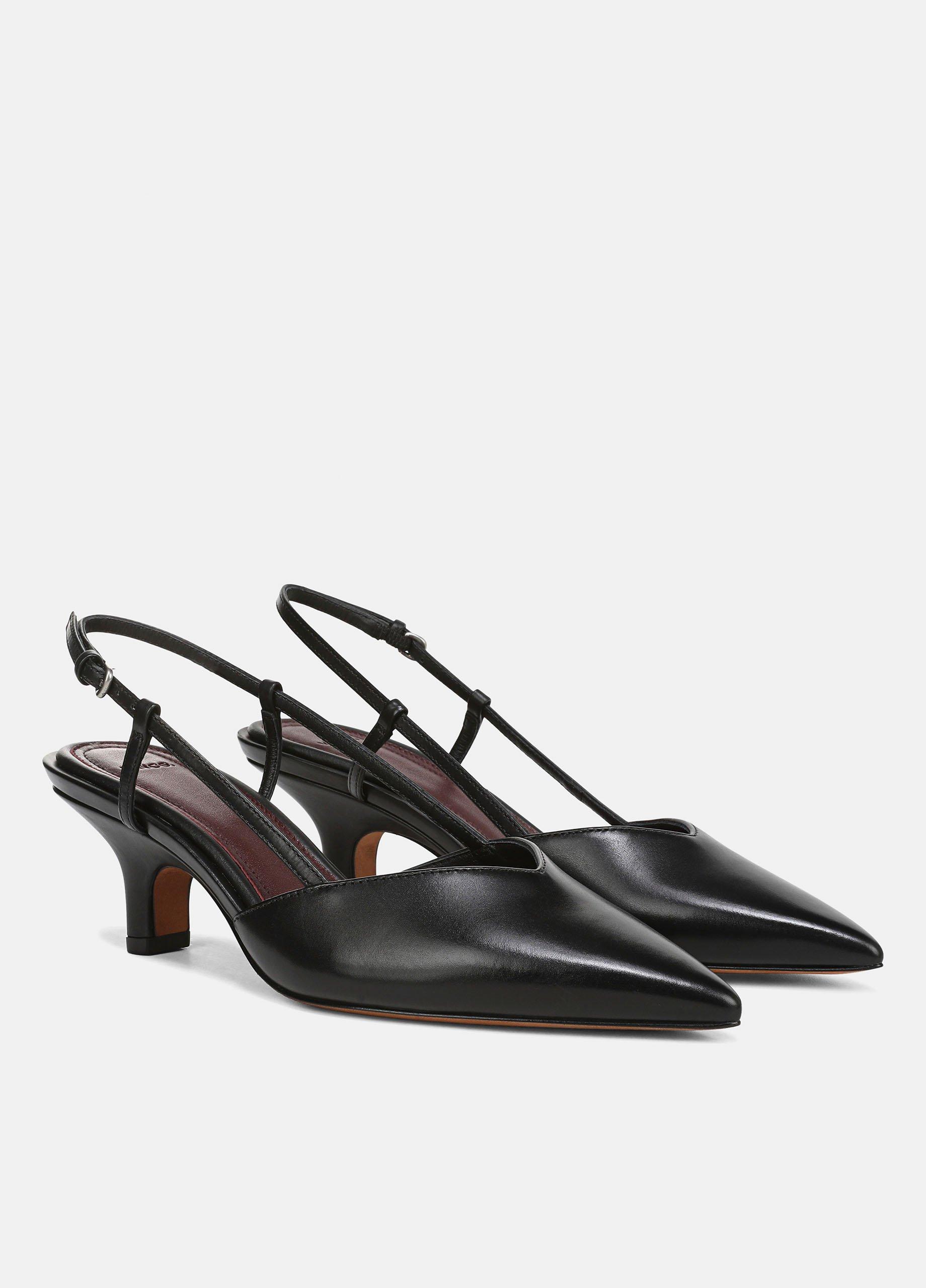 Levvy Leather Slingback Heel image number 1