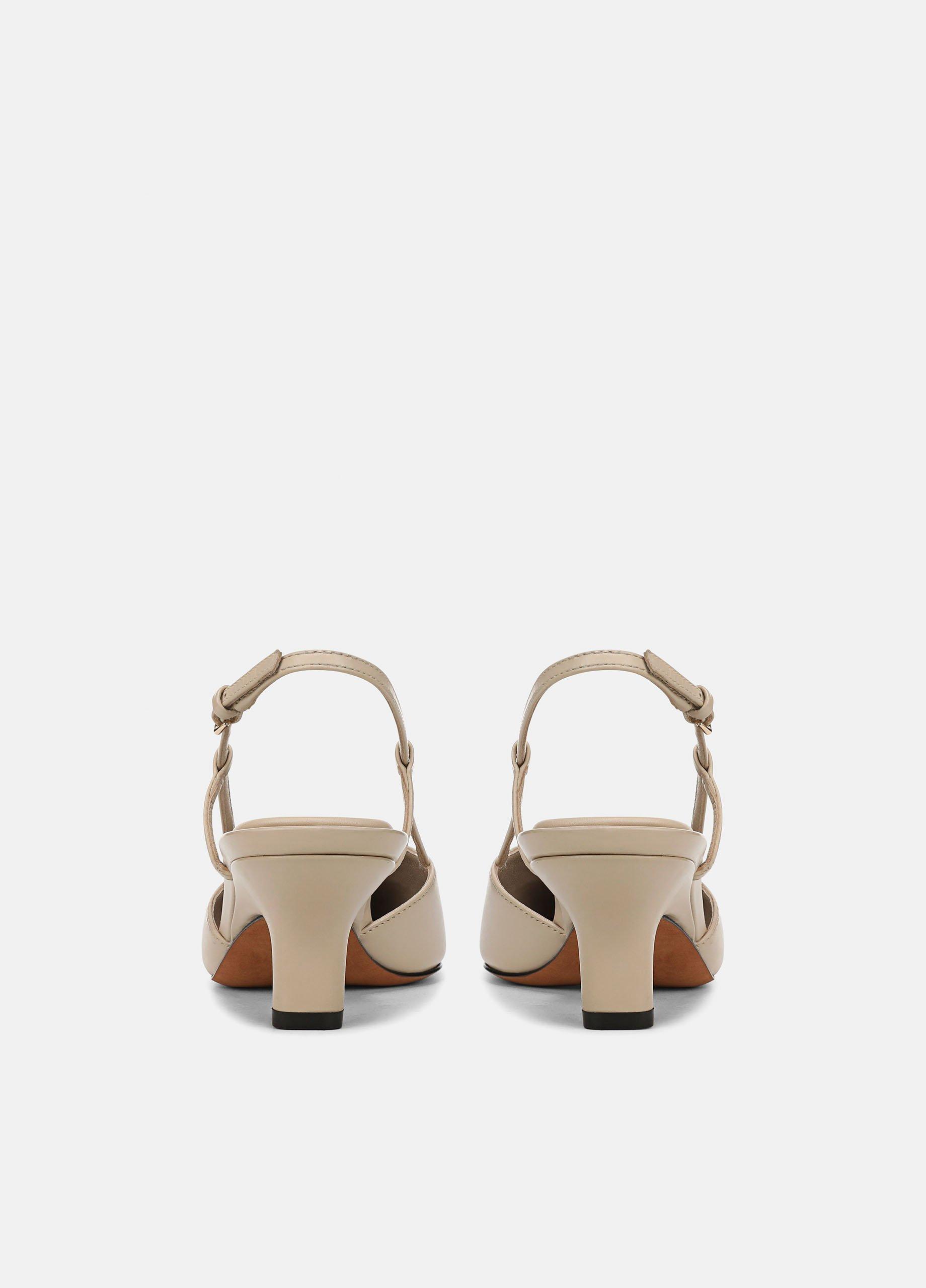 Levvy Leather Slingback Heel image number 2