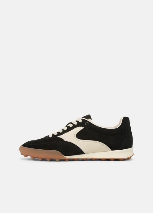 Silverlake Suede & Leather Trainer