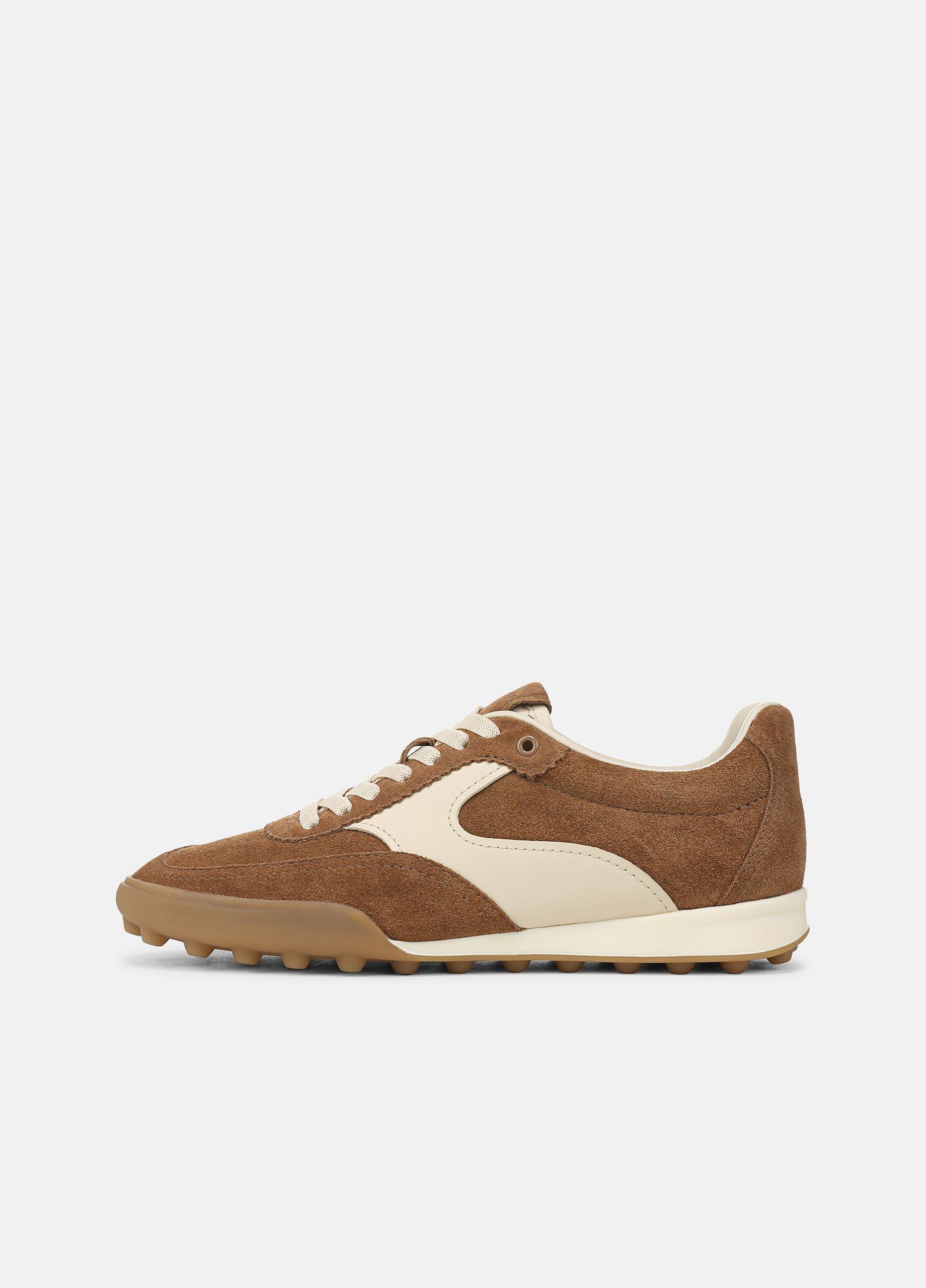 Silverlake Suede & Leather Trainer