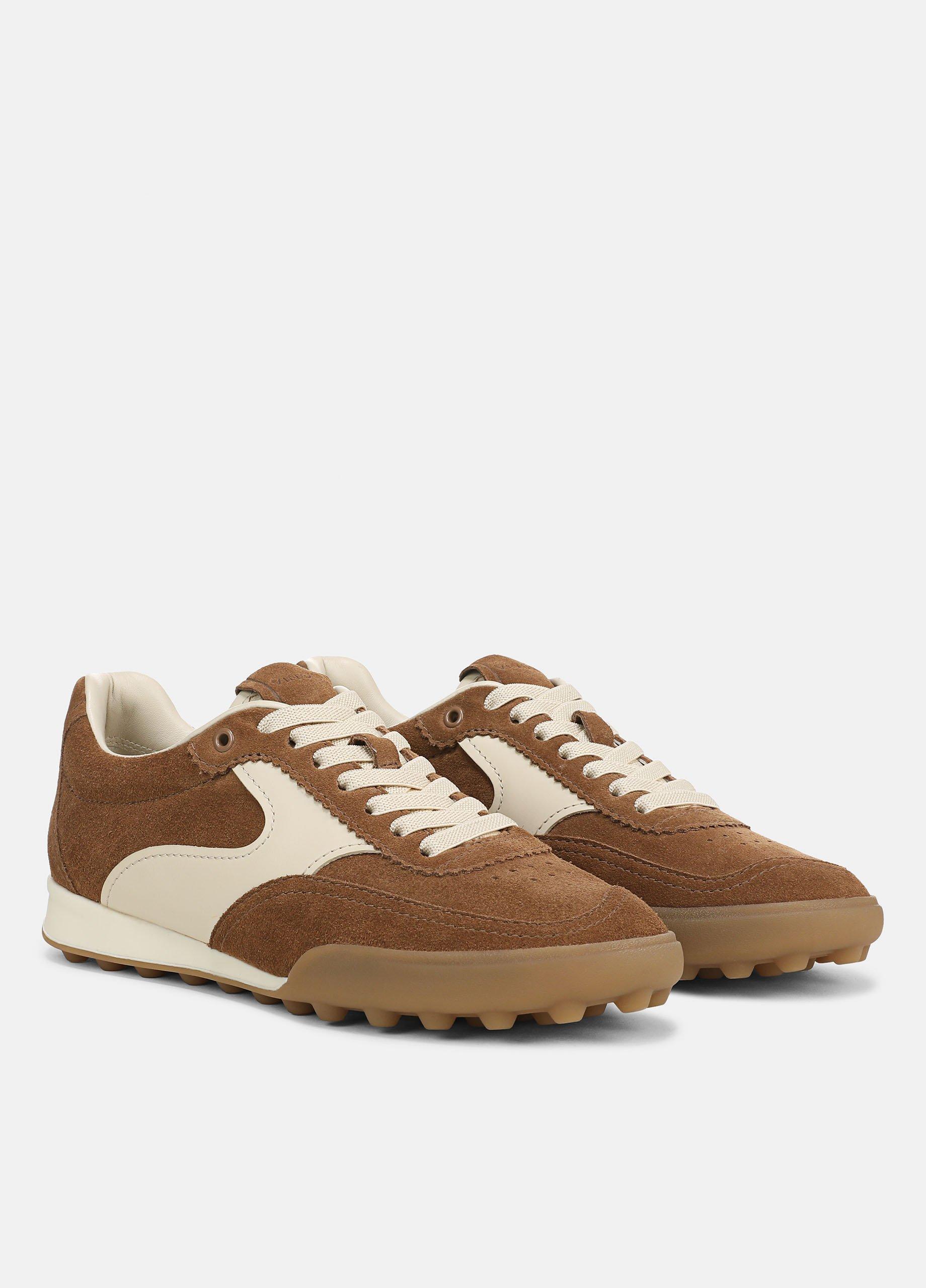 Silverlake Suede & Leather Trainer image number 1