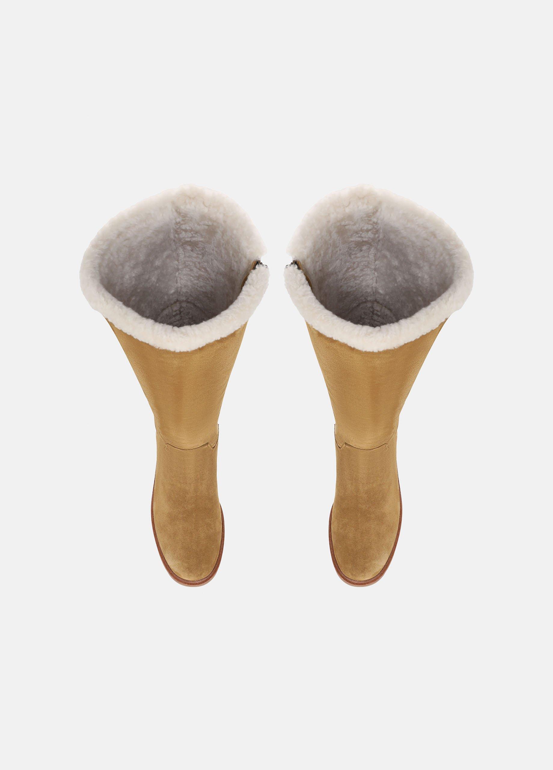 Sibelle Shearling Riding Boot image number 3