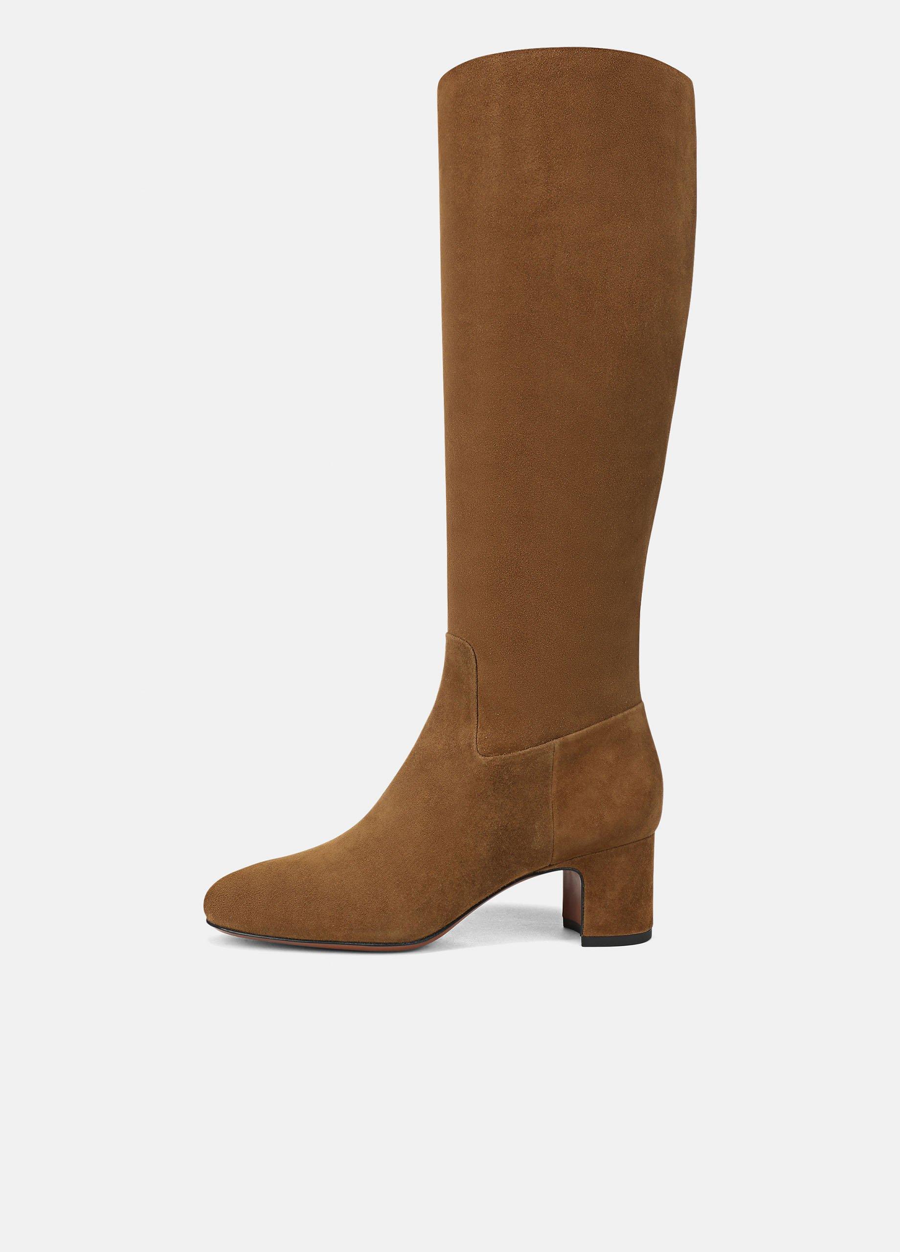 Kellan Suede Wide-Calf Knee Boot image number 0