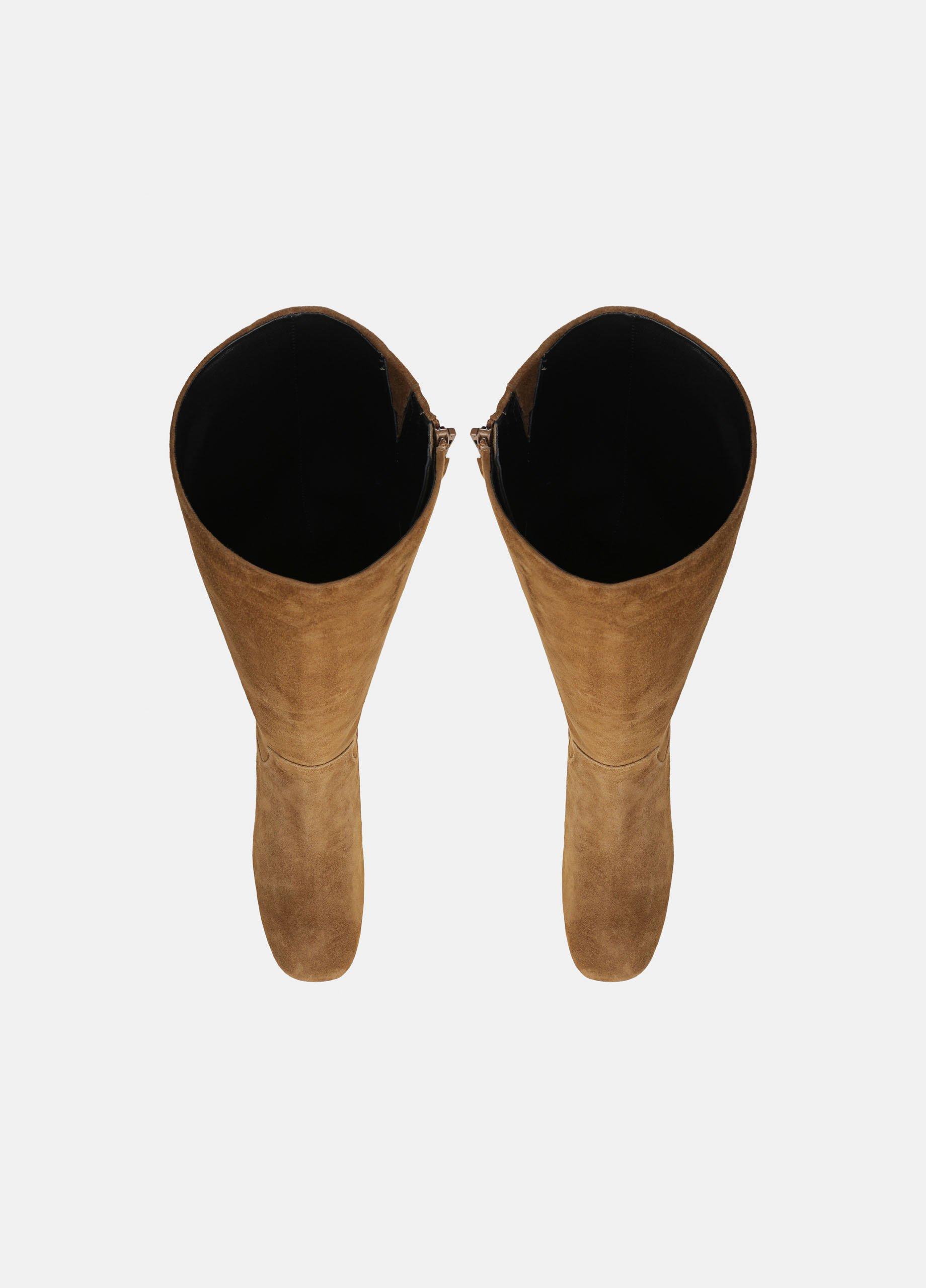 Kellan Suede Wide-Calf Knee Boot image number 3