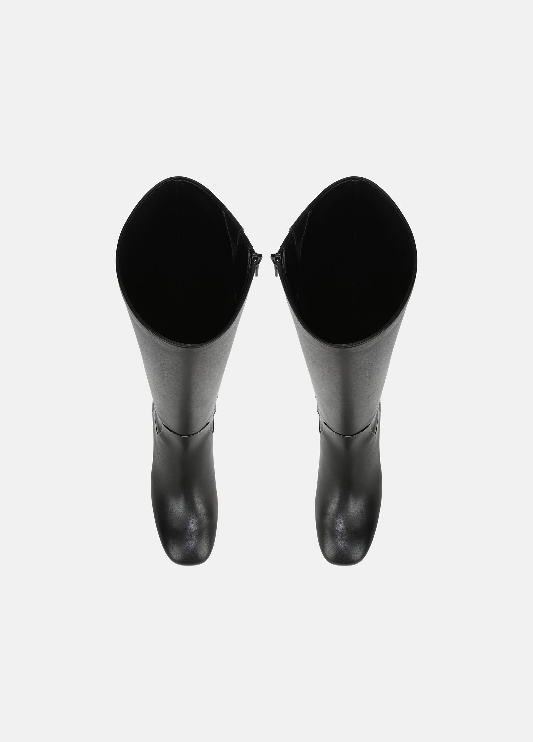 Kellan Leather Wide-Calf Knee Boot image number 3