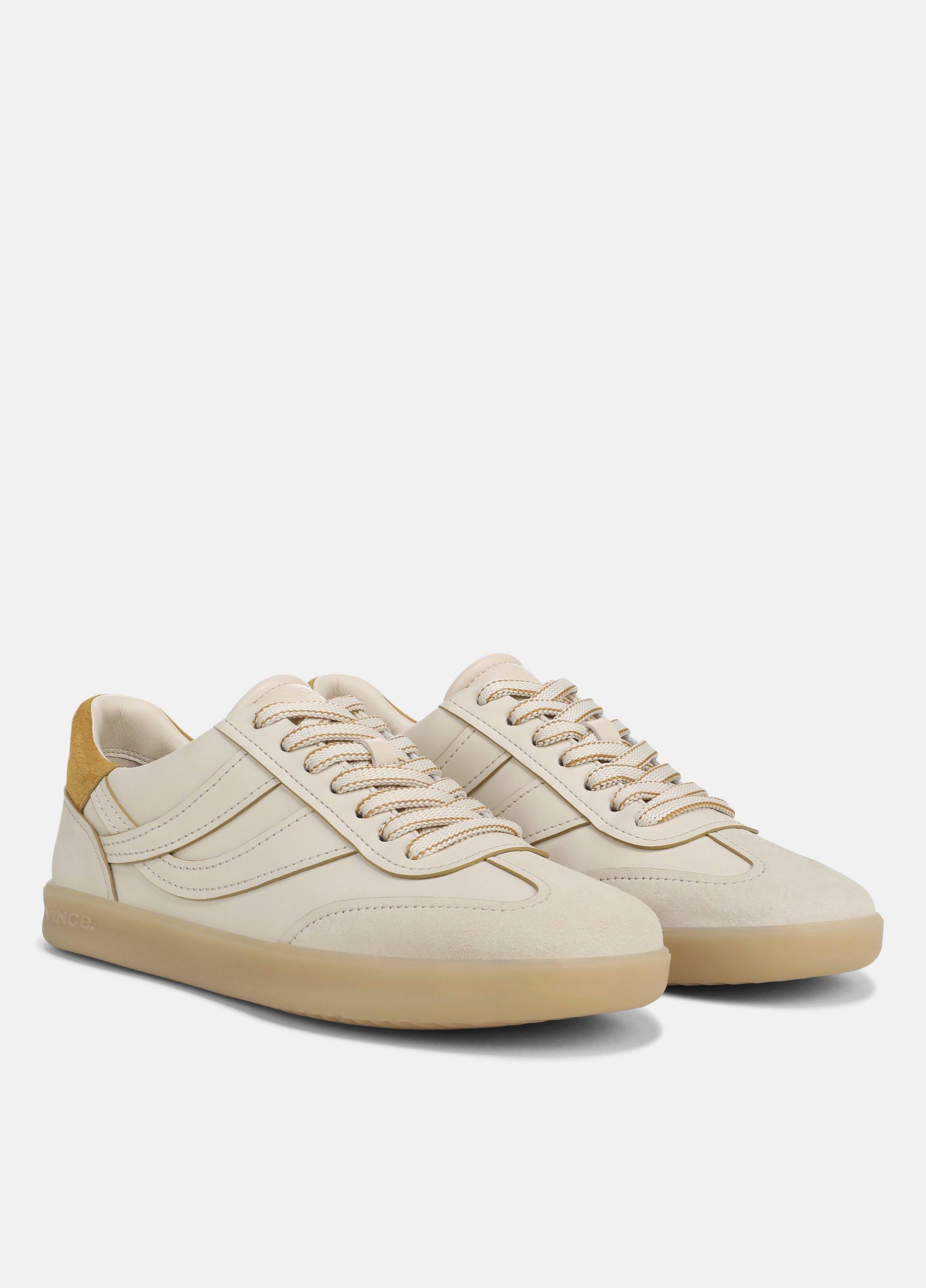 Oasis Contrast-Edge Leather & Suede Sneaker image number 1