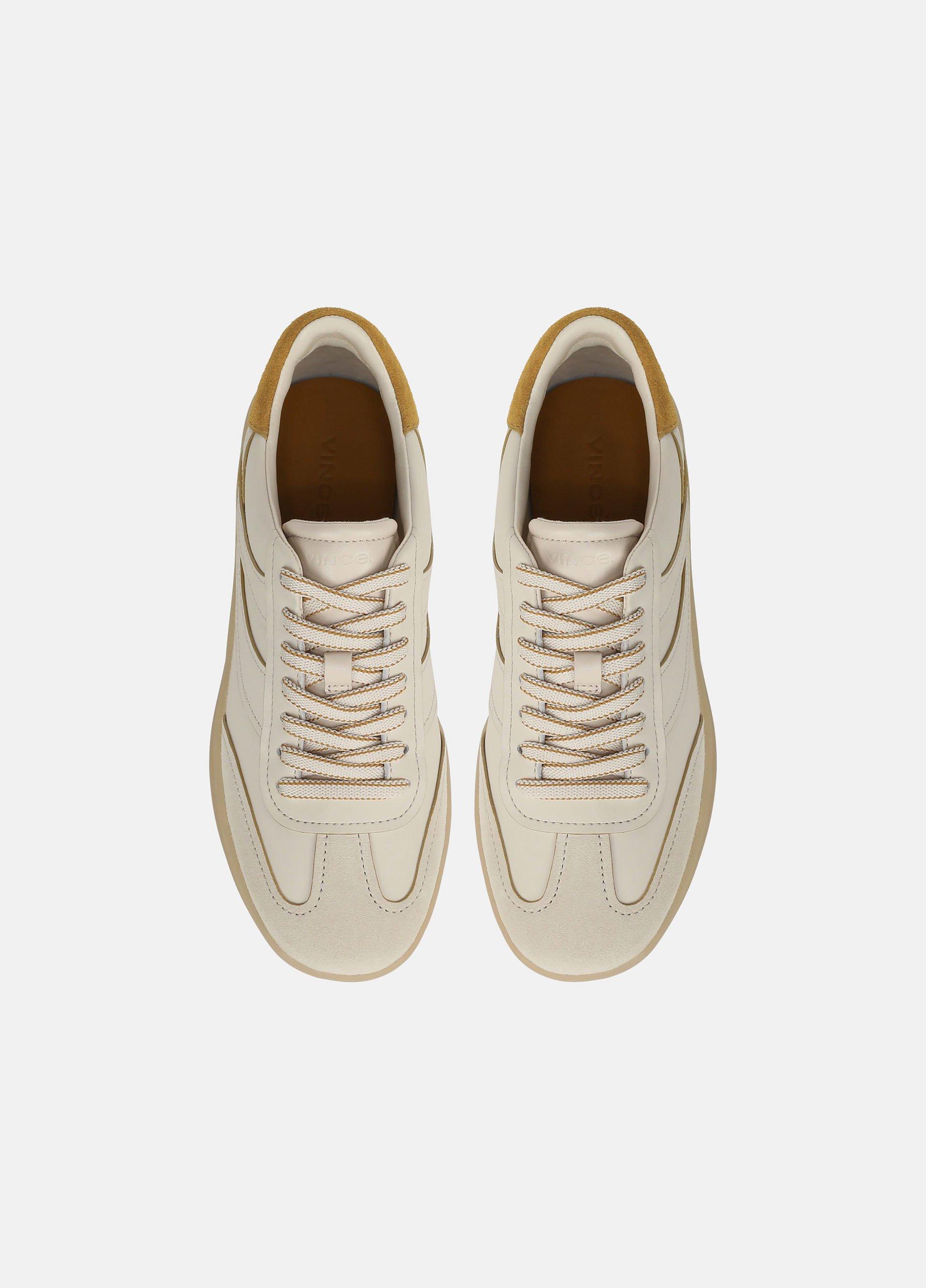 Oasis Contrast-Edge Leather & Suede Sneaker image number 3