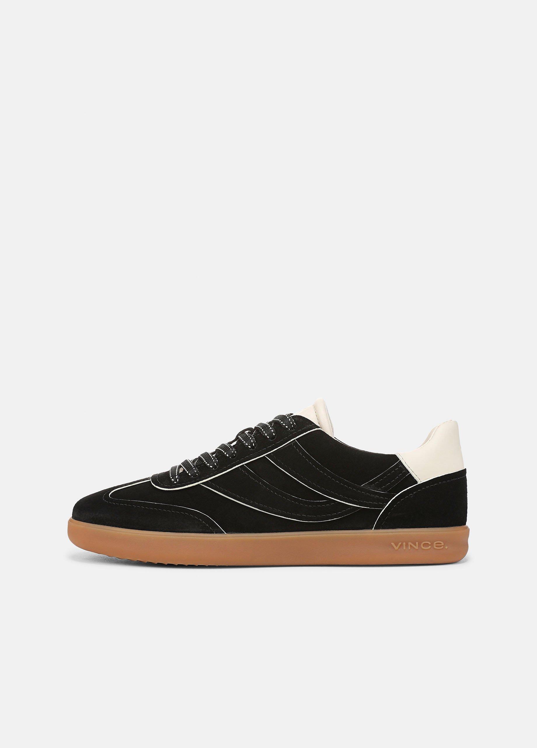 Oasis Contrast-Edge Suede Sneaker image number 0