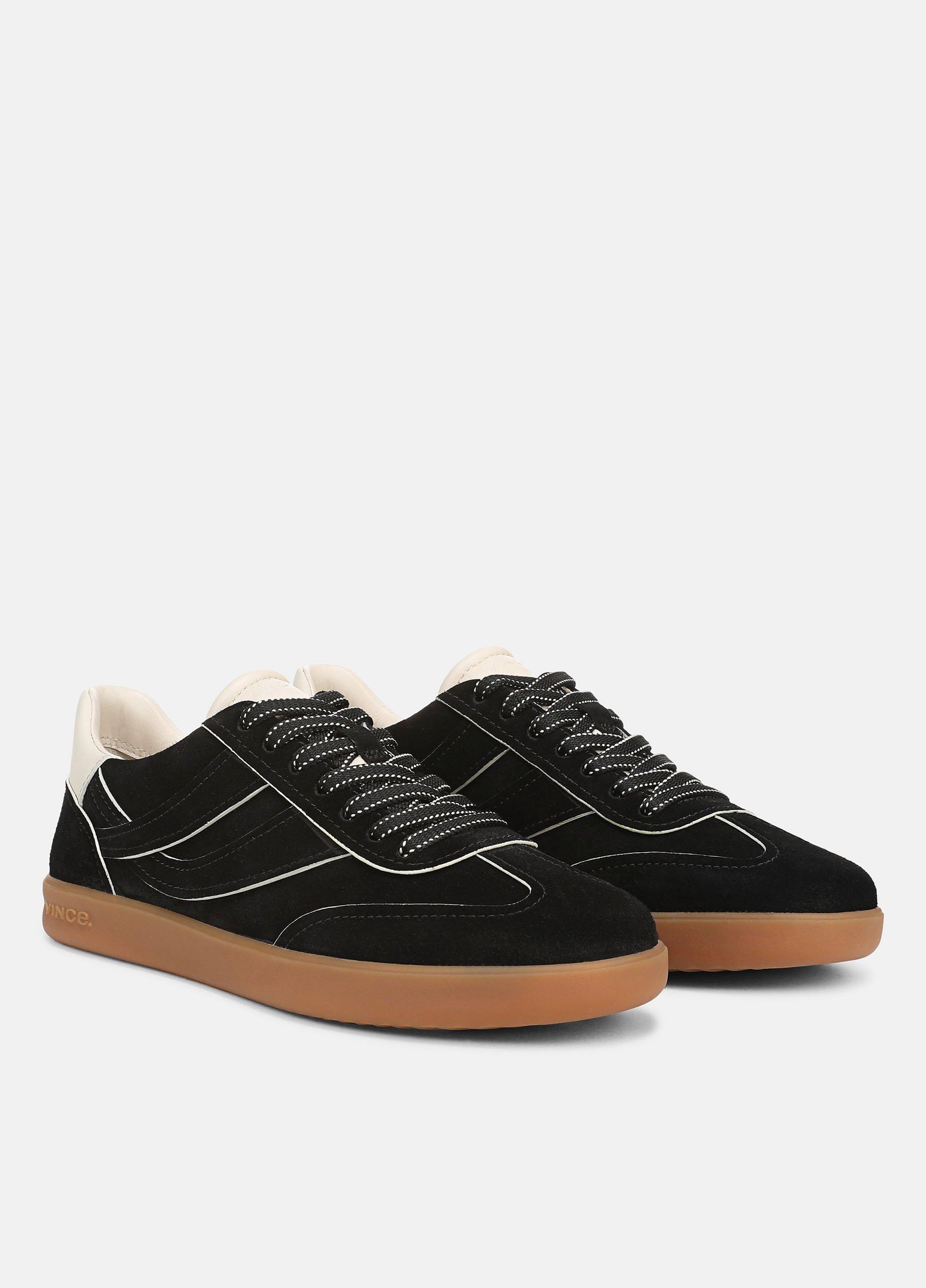 Oasis Contrast-Edge Suede Sneaker image number 1