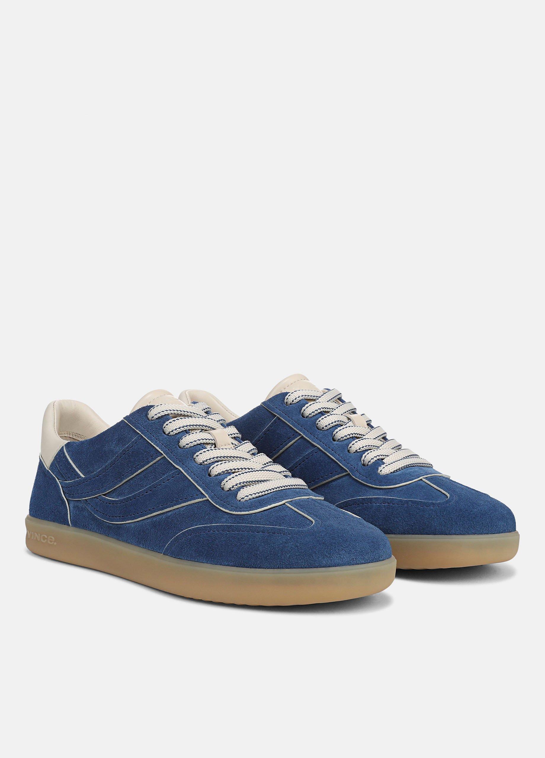 Oasis Contrast-Edge Suede Sneaker image number 1