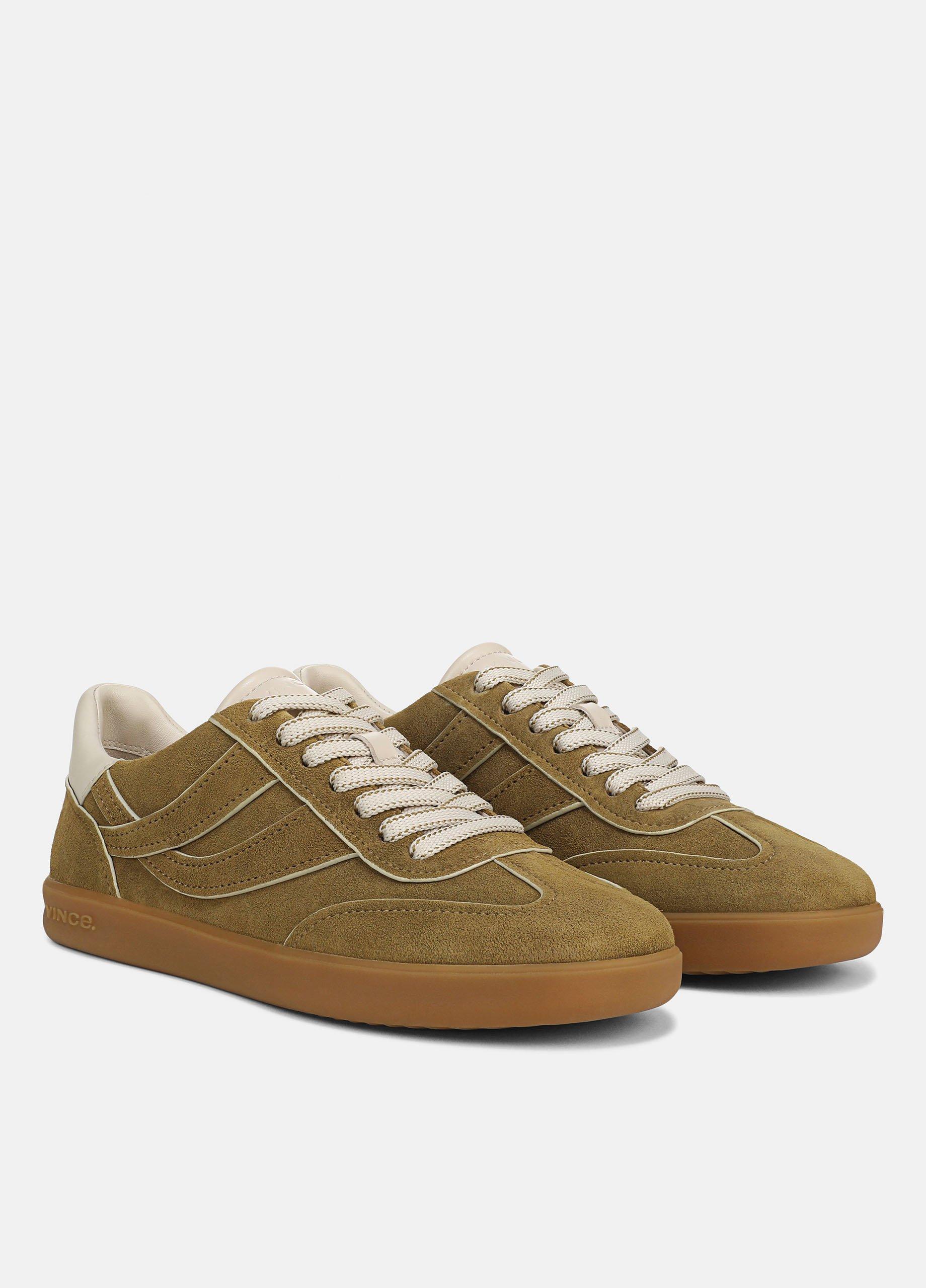 Oasis Contrast-Edge Suede Sneaker image number 1